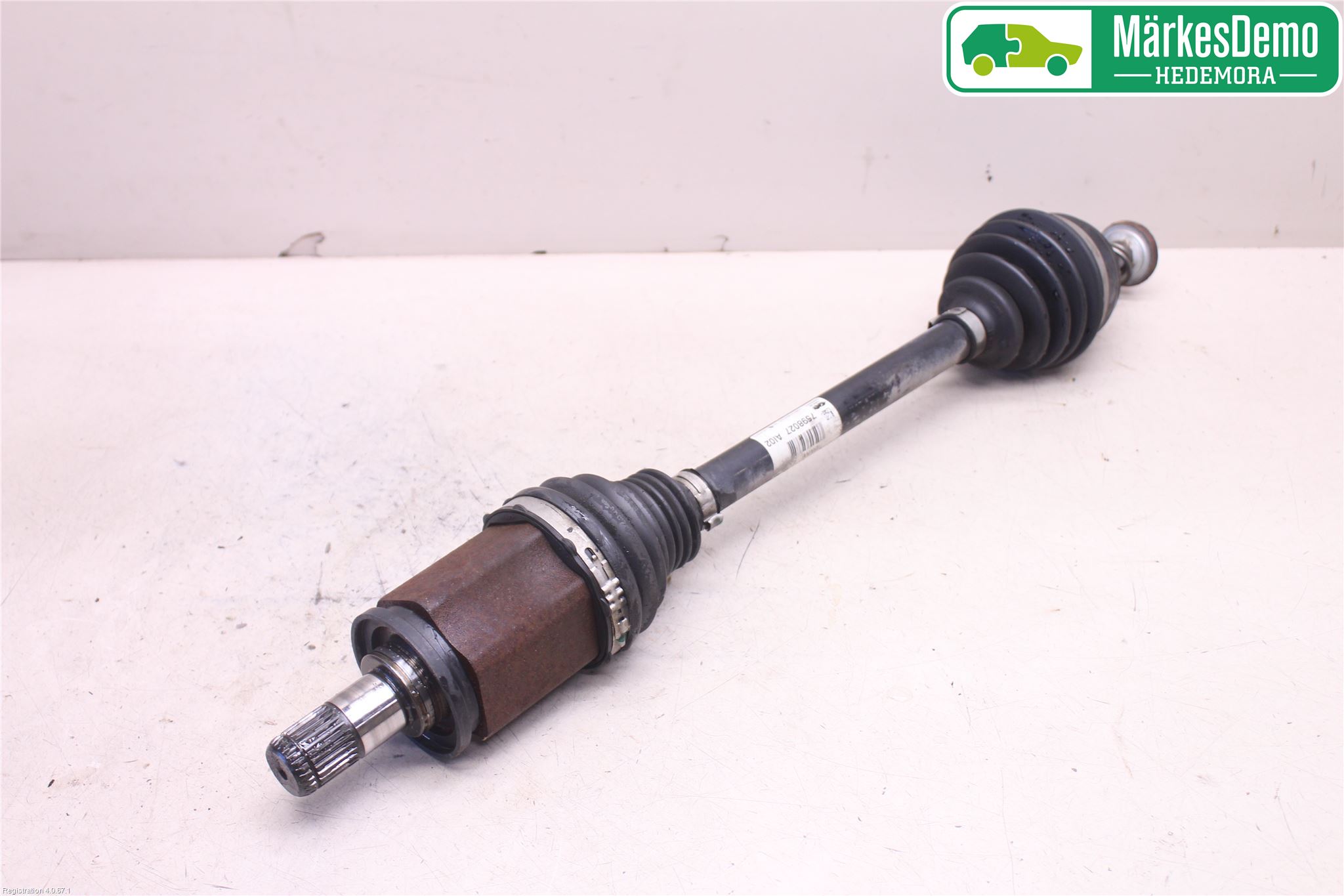 BMW X3 F25 10-17 Drivaksel Foran Kompl Venstre