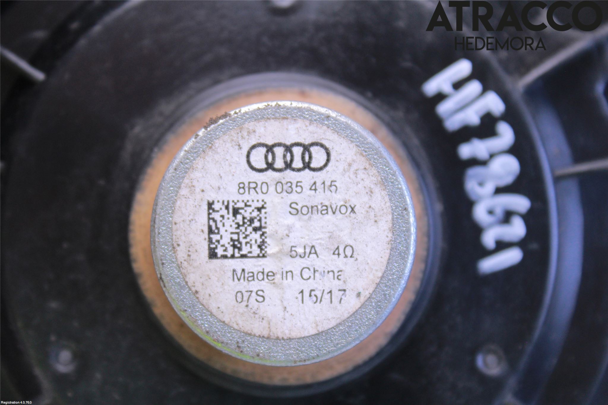 Audi Q3 8U 12-18 Innr Høyttaler