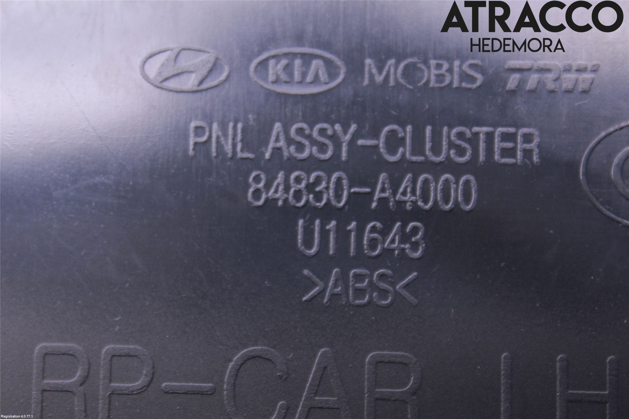 Kia CARENS III 13-19 Instrument Ramme