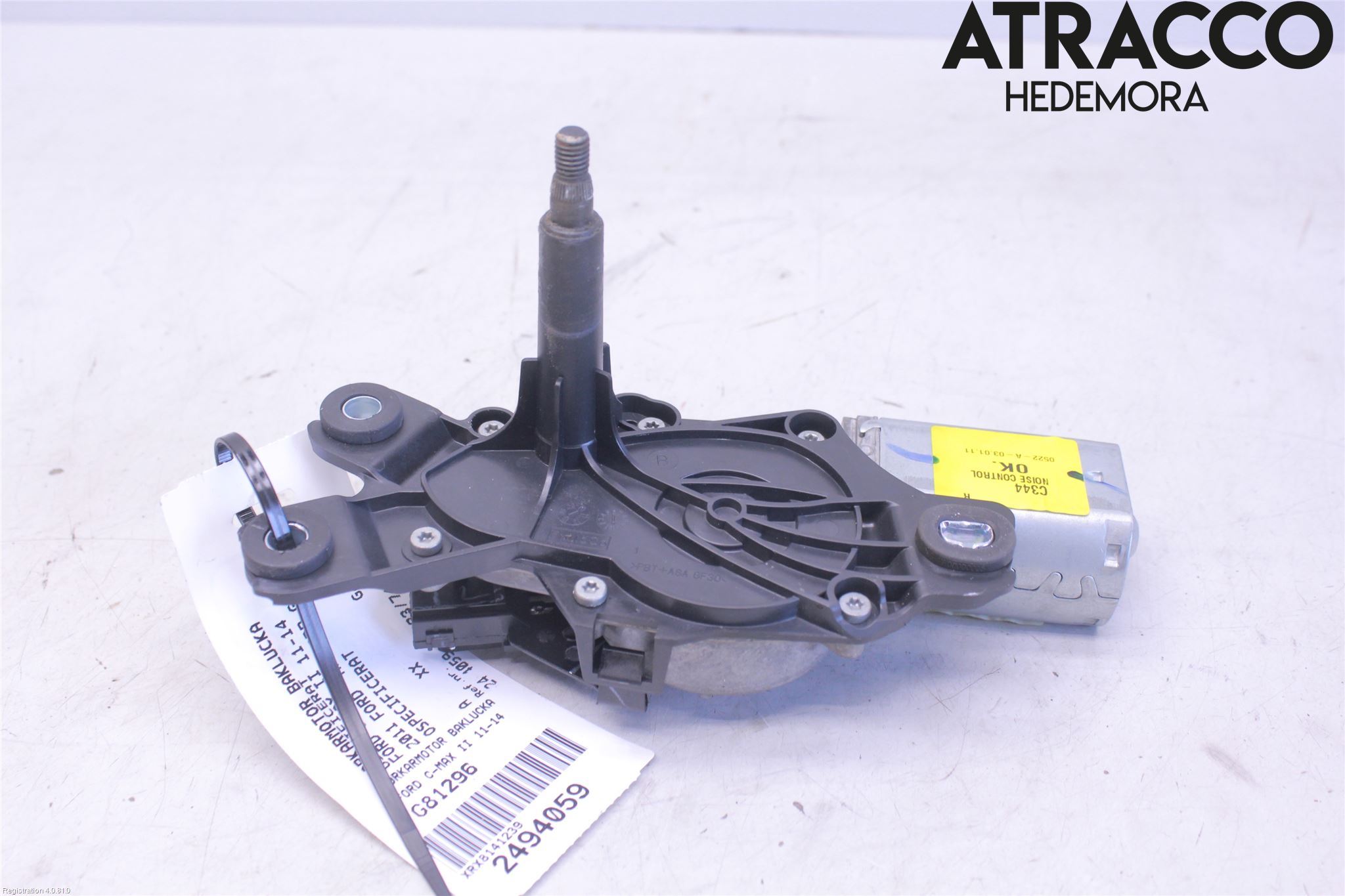 Ford C-MAX II  11-14 Viskermotor Bakluke