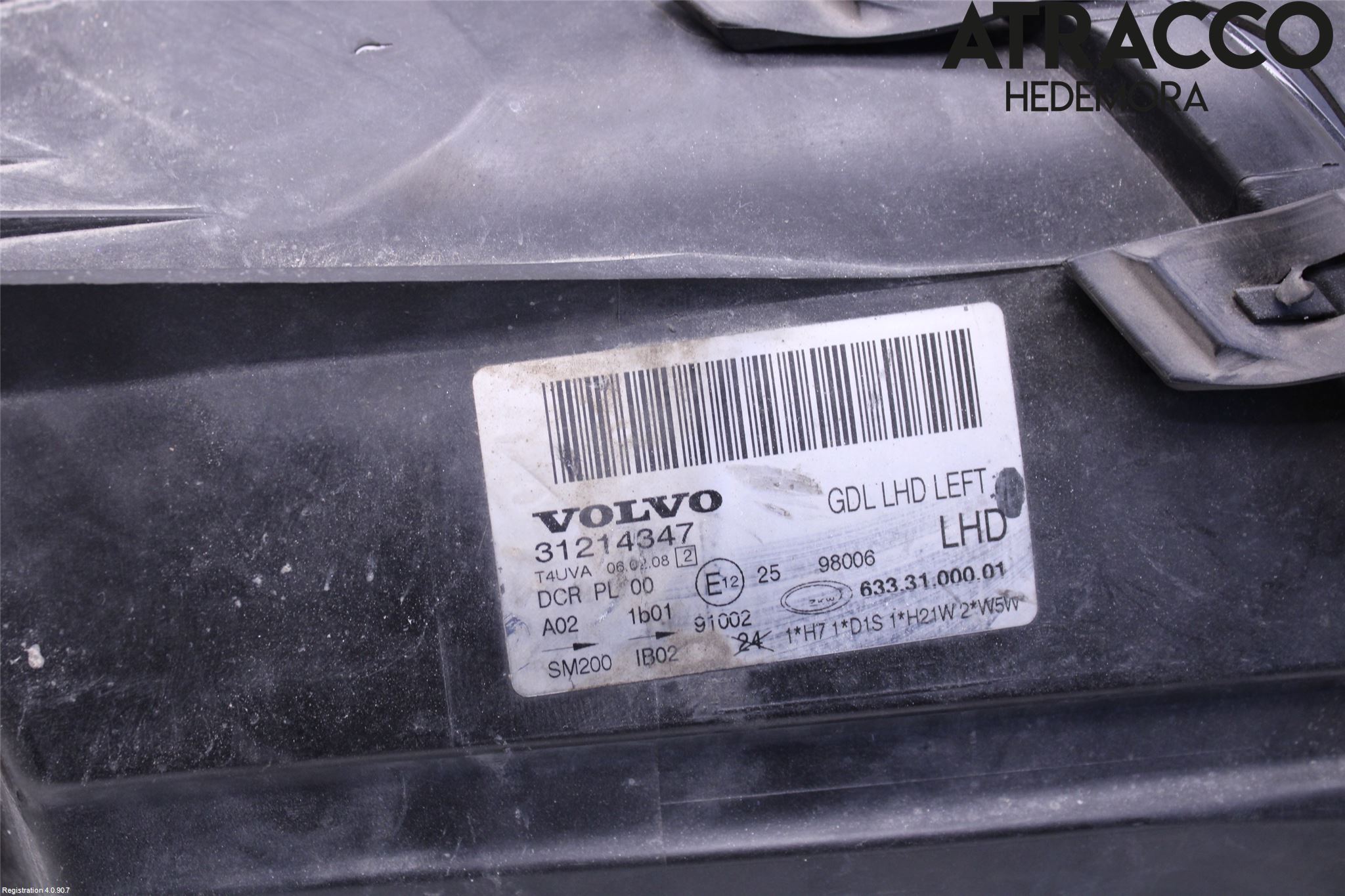 Volvo S80 07-13 Frontlykt Venstre