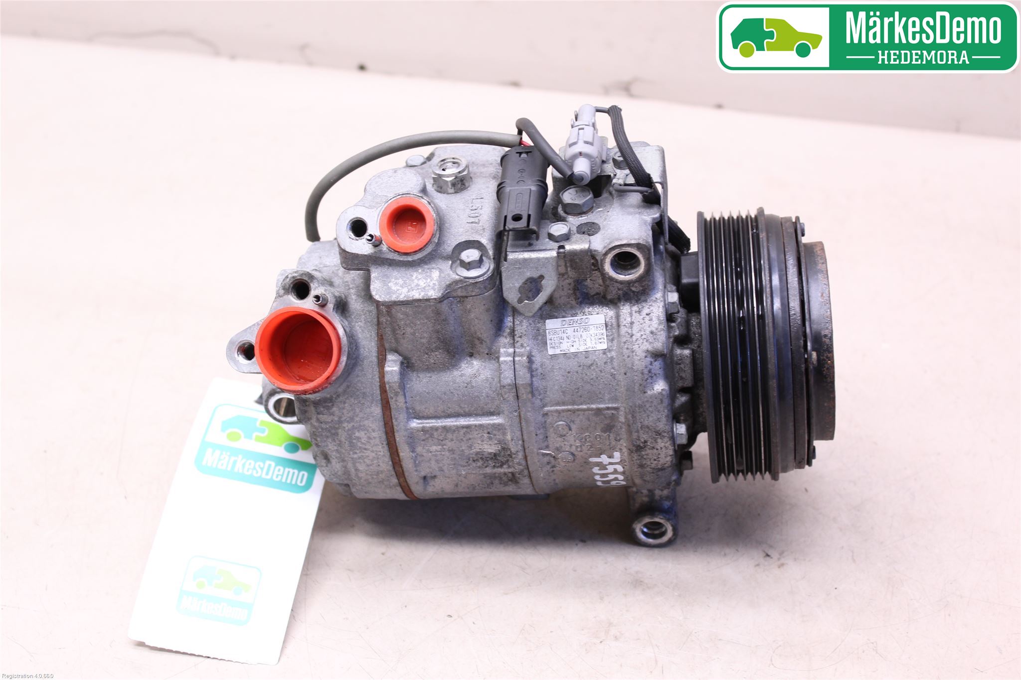 BMW 5 E60/61 Sed/Tou 02-10 Varme Ac Kompressor