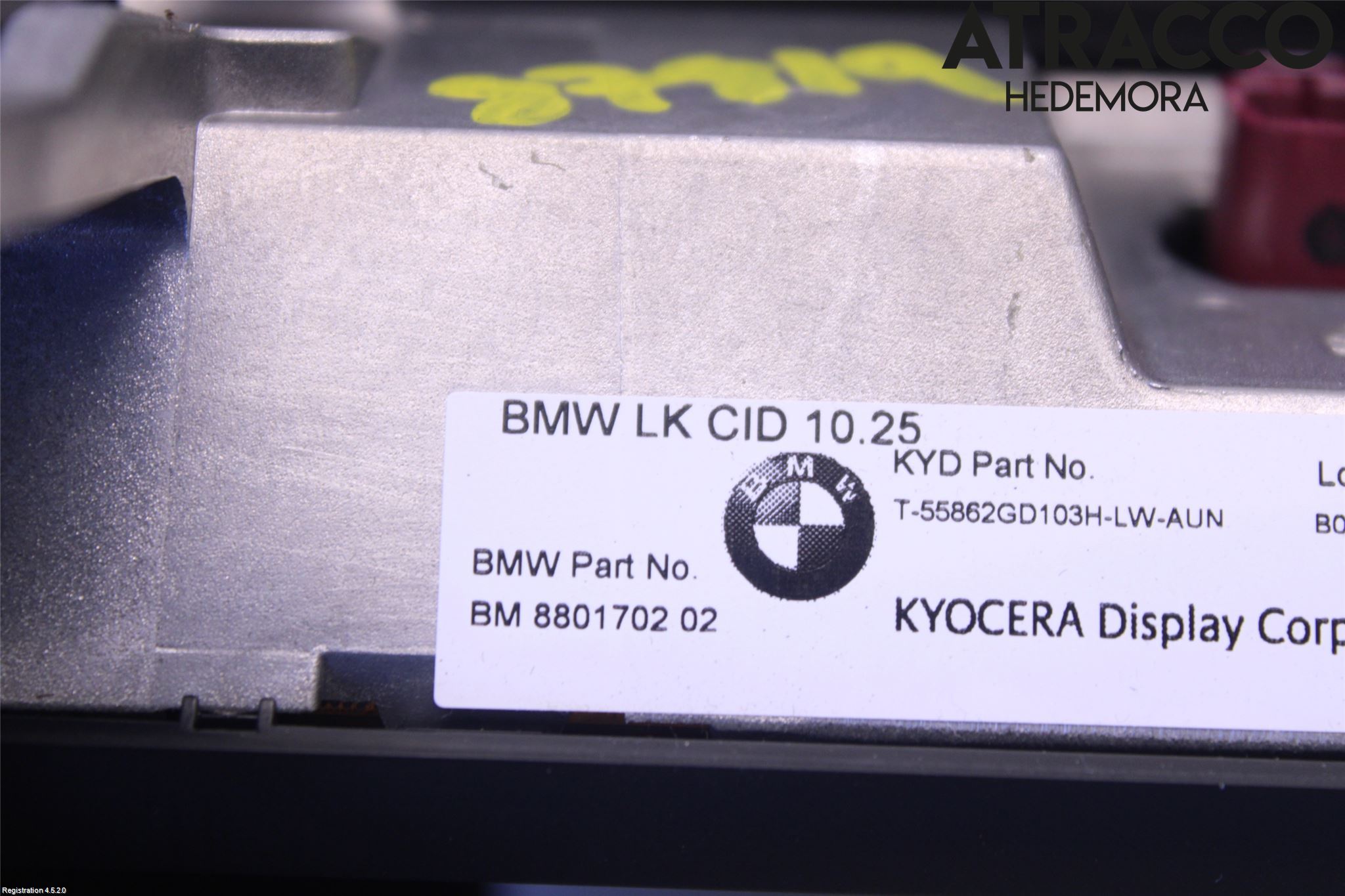 BMW 5 G30/G31/F90 17-23 Multifunktionsdisplay