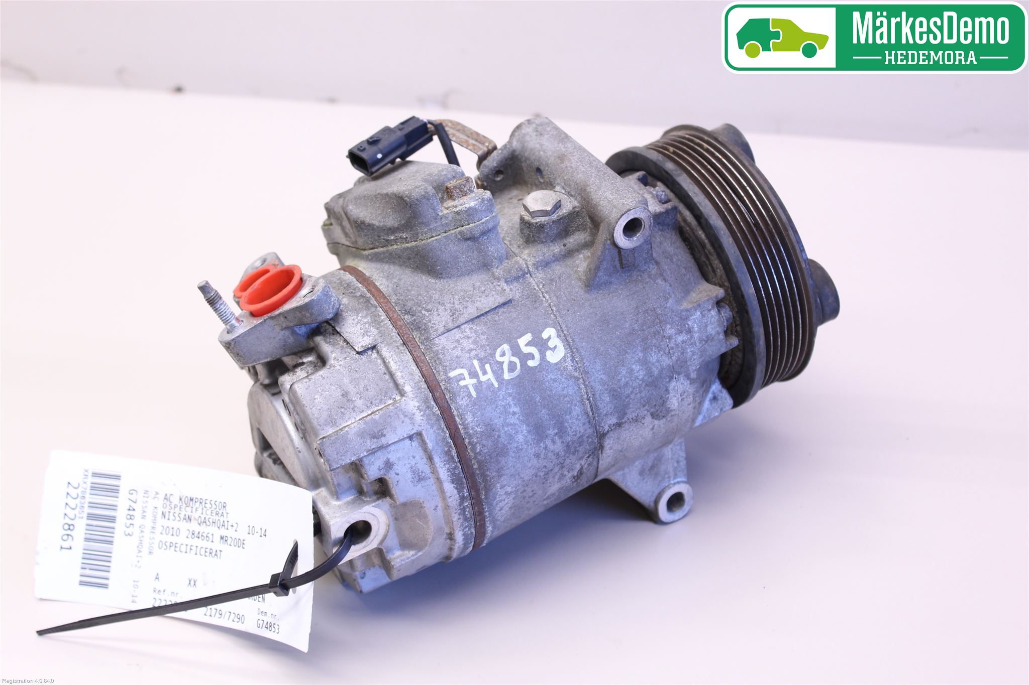 Nissan QASHQAI+2  10-14 Varme Ac Kompressor