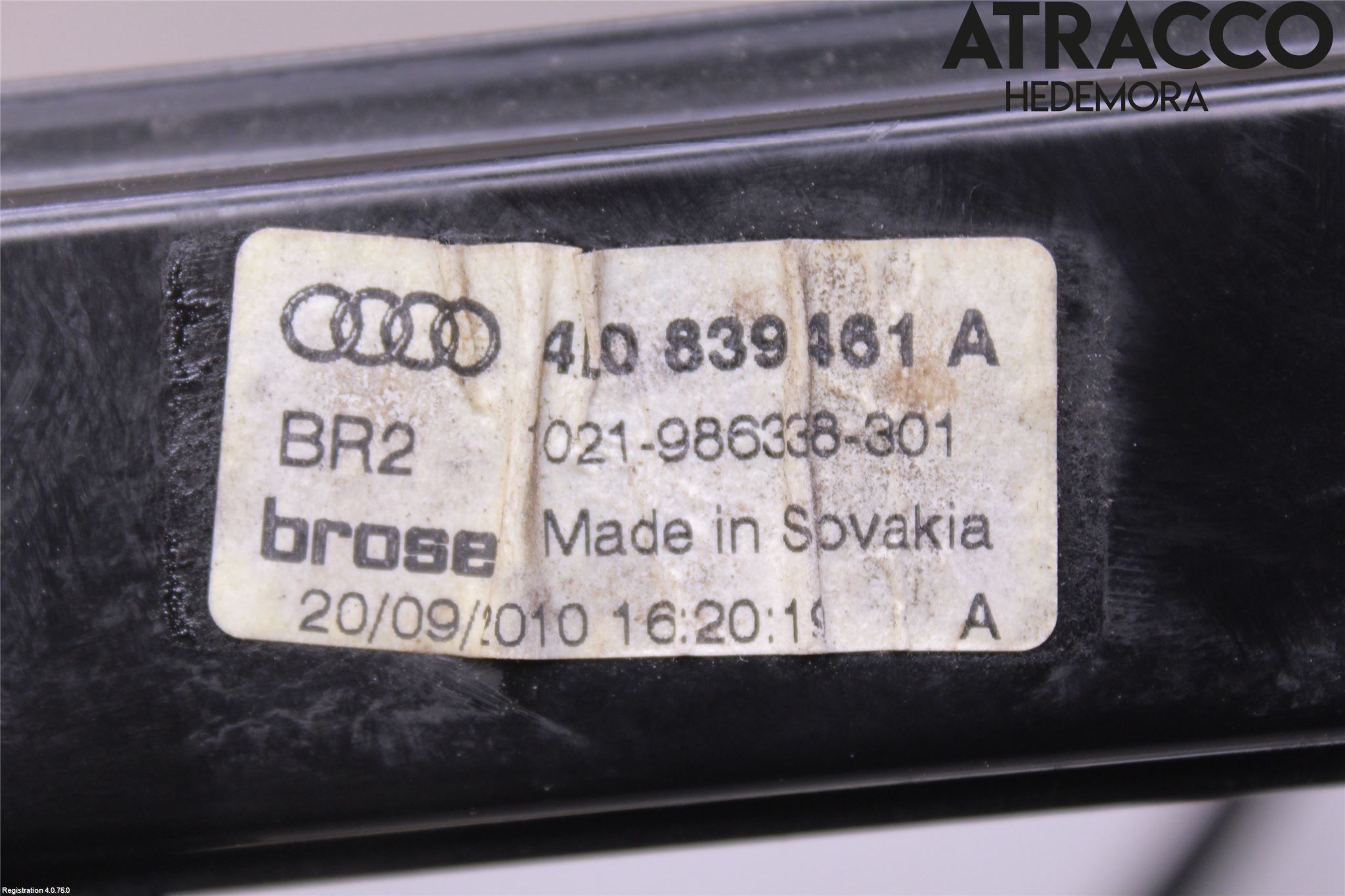Audi Q7/SQ7 Vindusheis El Komp