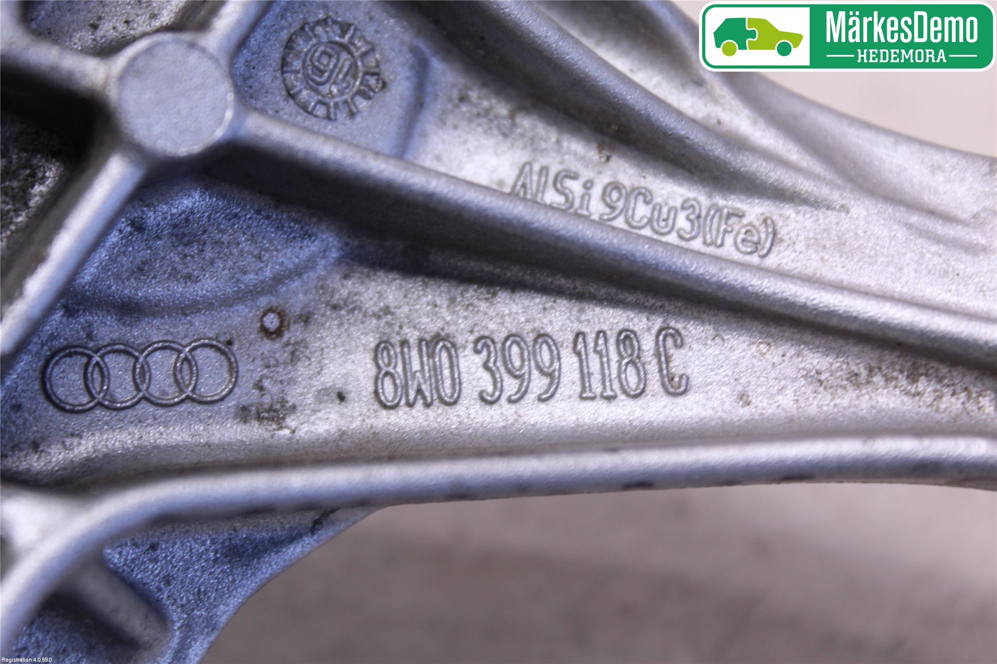 Audi A4/S4 B9 16-19 Gearkasse Feste Stål-Alu