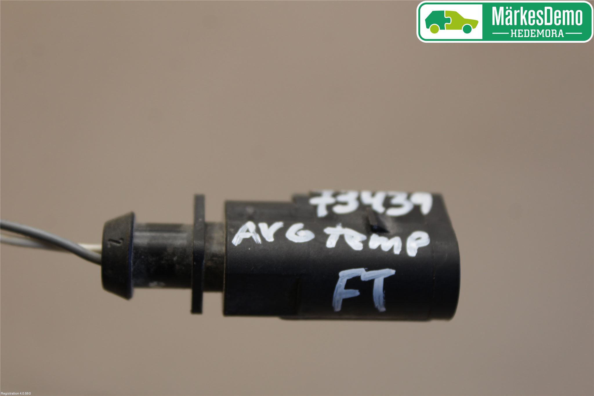 Volkswagen VW AMAROK 2H 10-22 Sensor Temp-Trykk Avgass