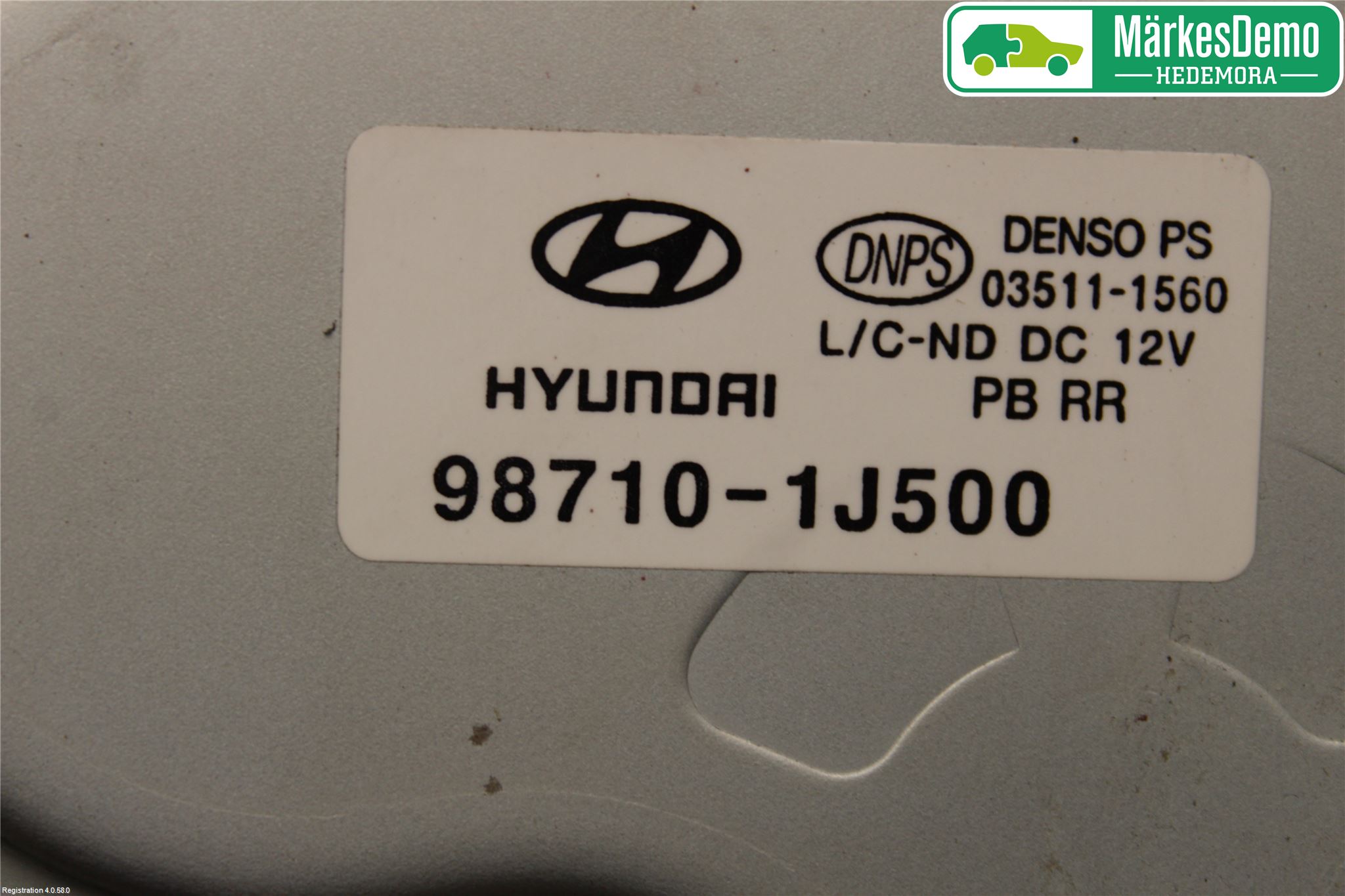 Hyundai i20 PB 09-14 Viskermotor Bakluke
