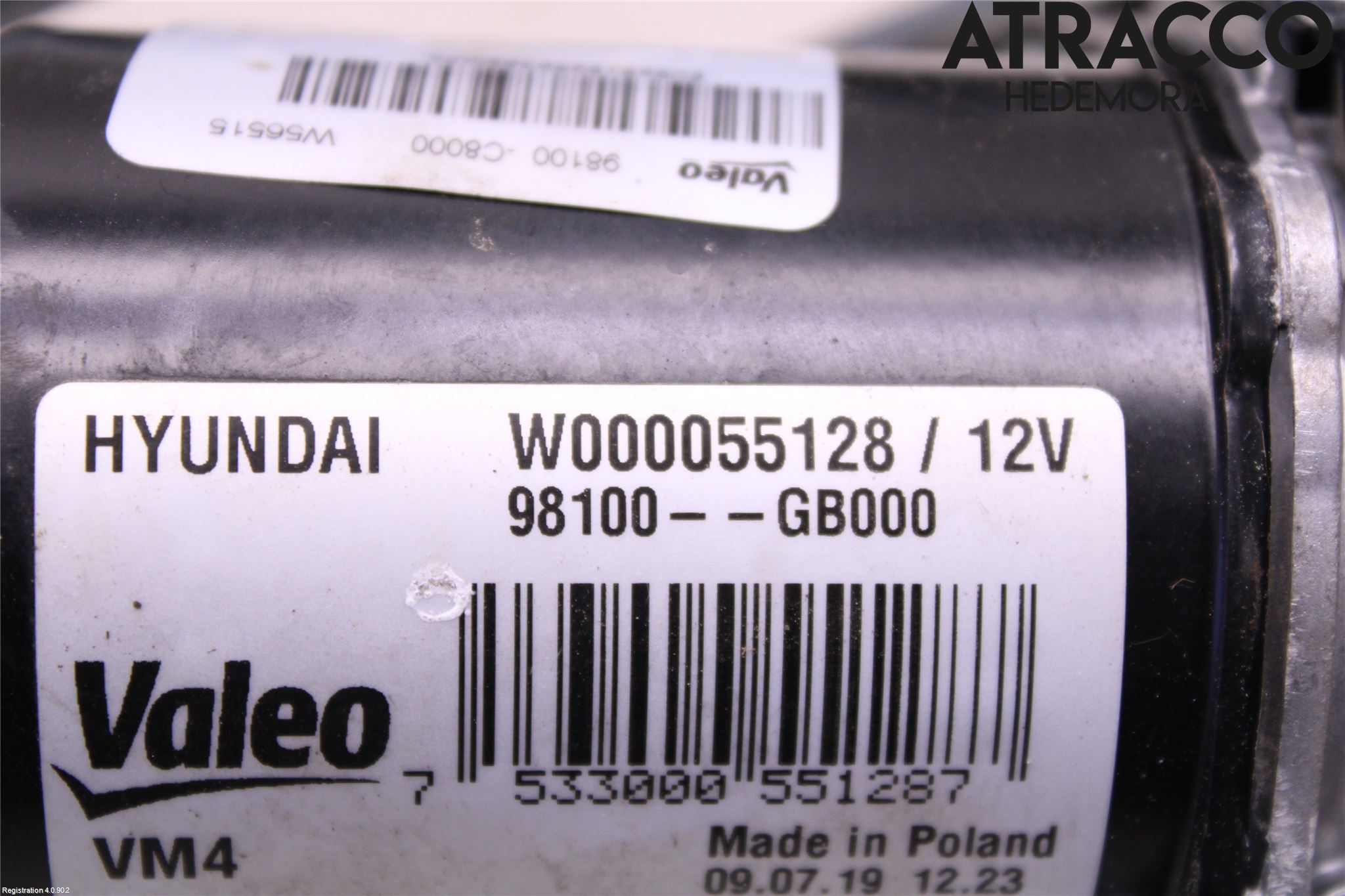 Hyundai i20 GB 15-20 Viskeroverføring Frontrute