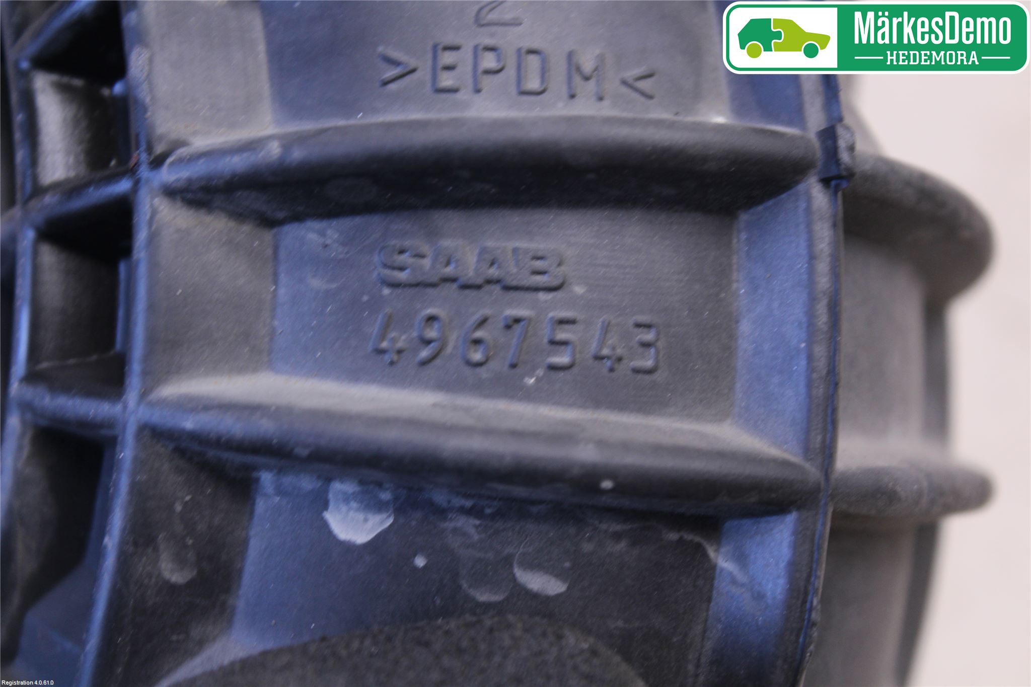 Saab 9-5     06-10 Inns Gummibelg - Slange