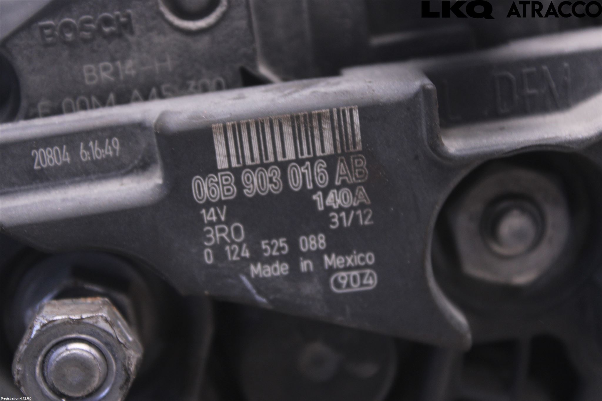 Volkswagen VW BEETLE 12- Dynamo