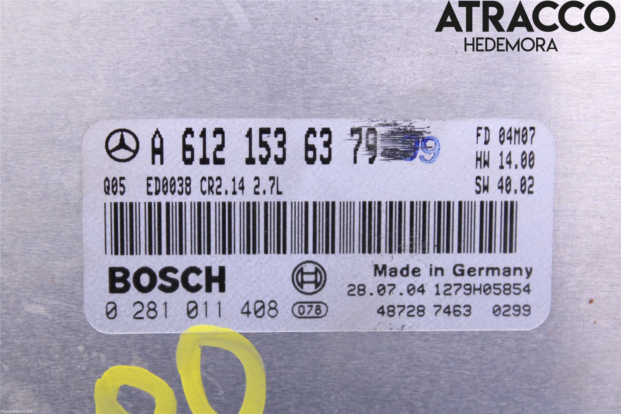 Mercedes-Benz MB ML (W163) 97-05 Styreenhet Innsprøytning