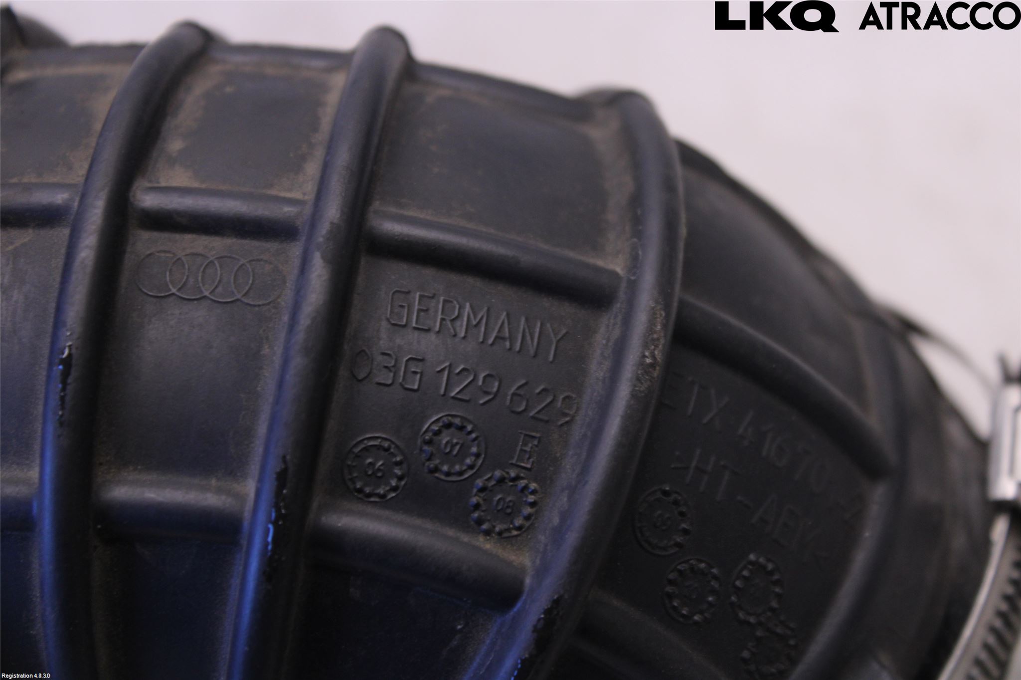 Audi A4 12-15 Inns Gummibelg - Slange