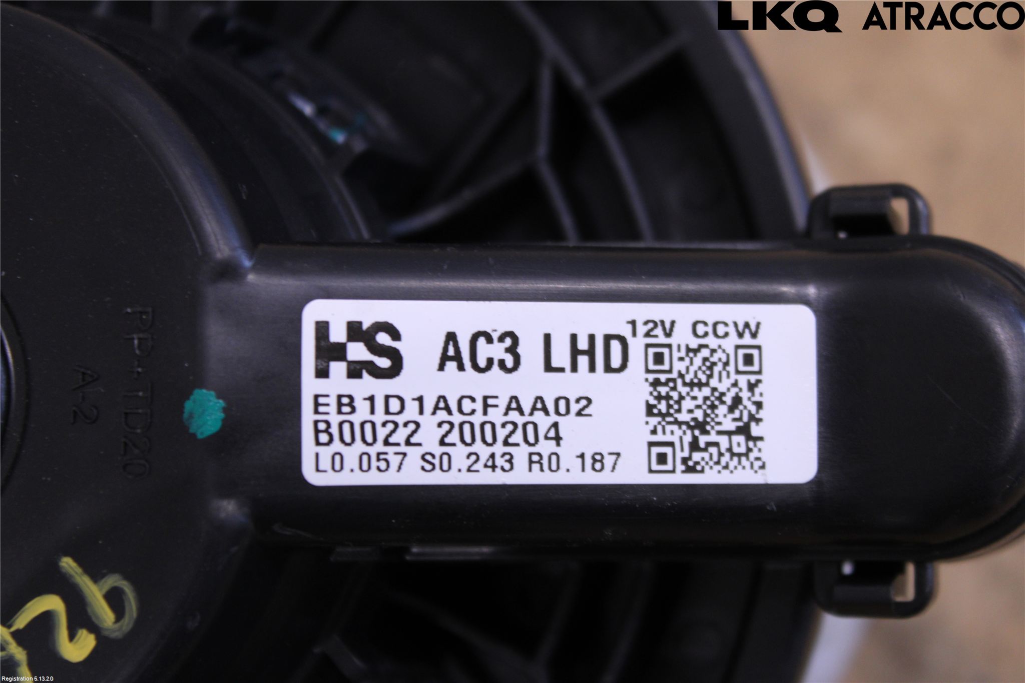 Hyundai i10 LA 20- Varme Ac Varmeapparatvifte