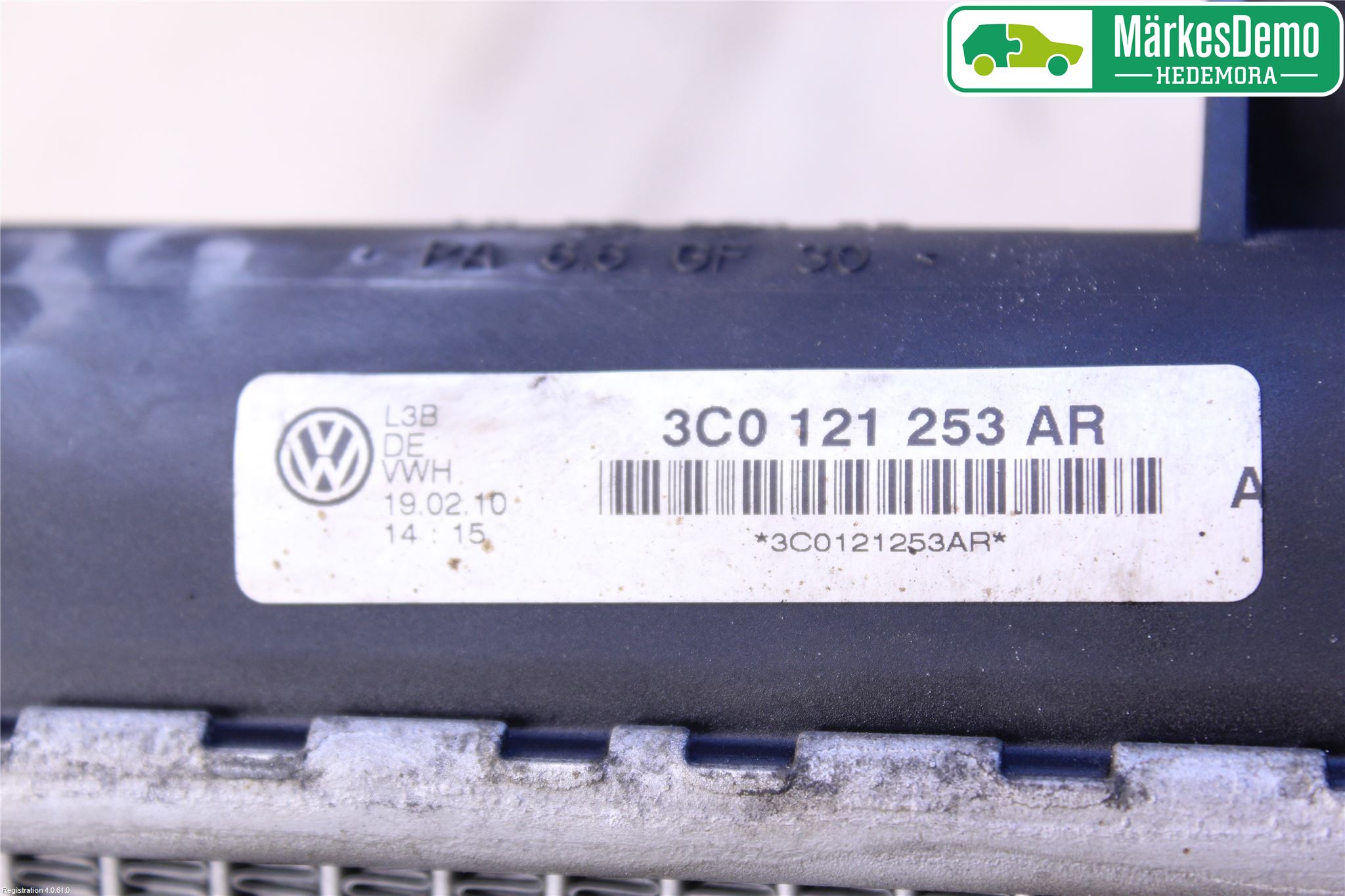 Volkswagen VW PASSAT 05-11 Radiator Automat