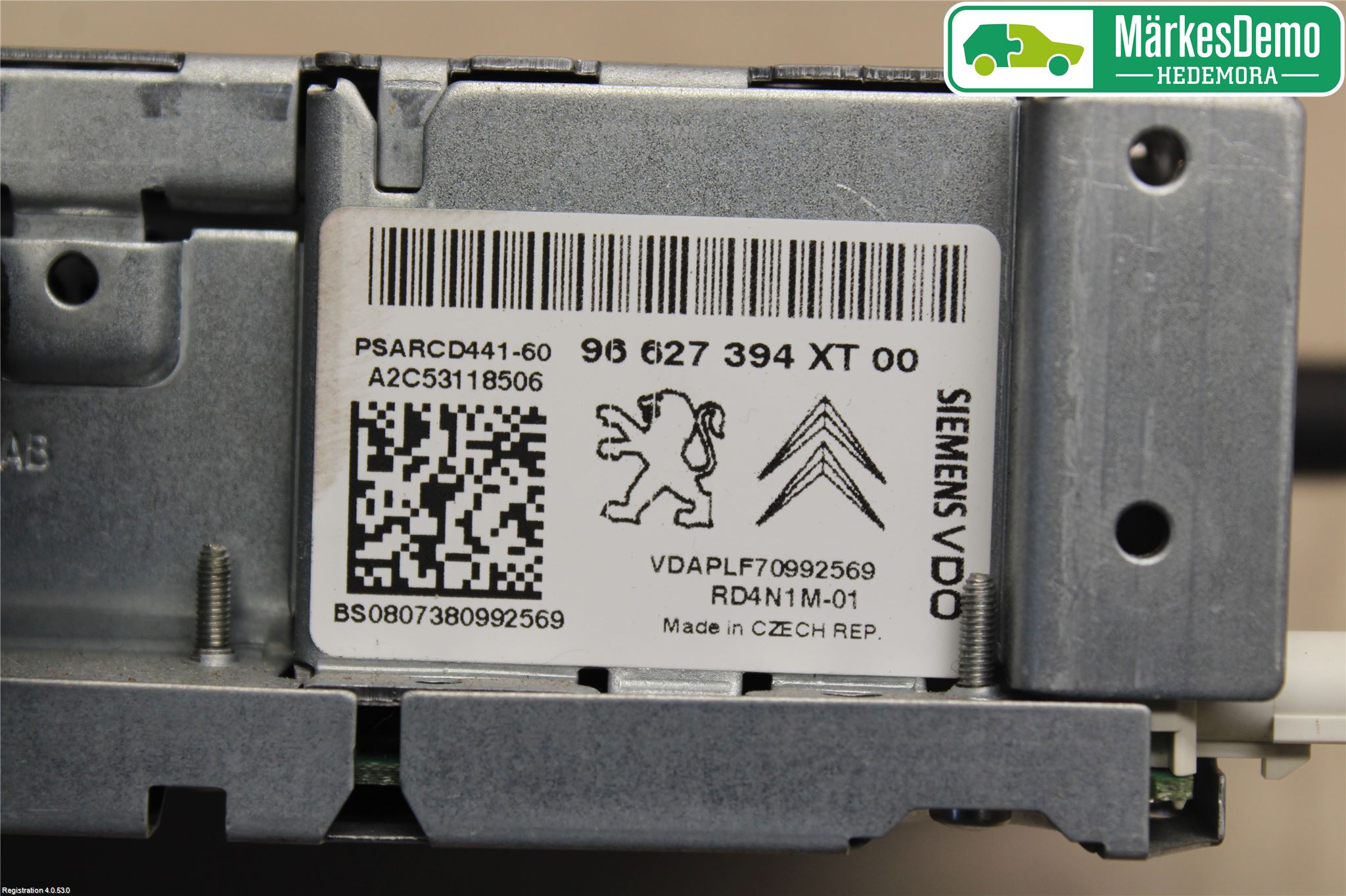 Citroen C3 05-10 Stereo Radio Med Cd