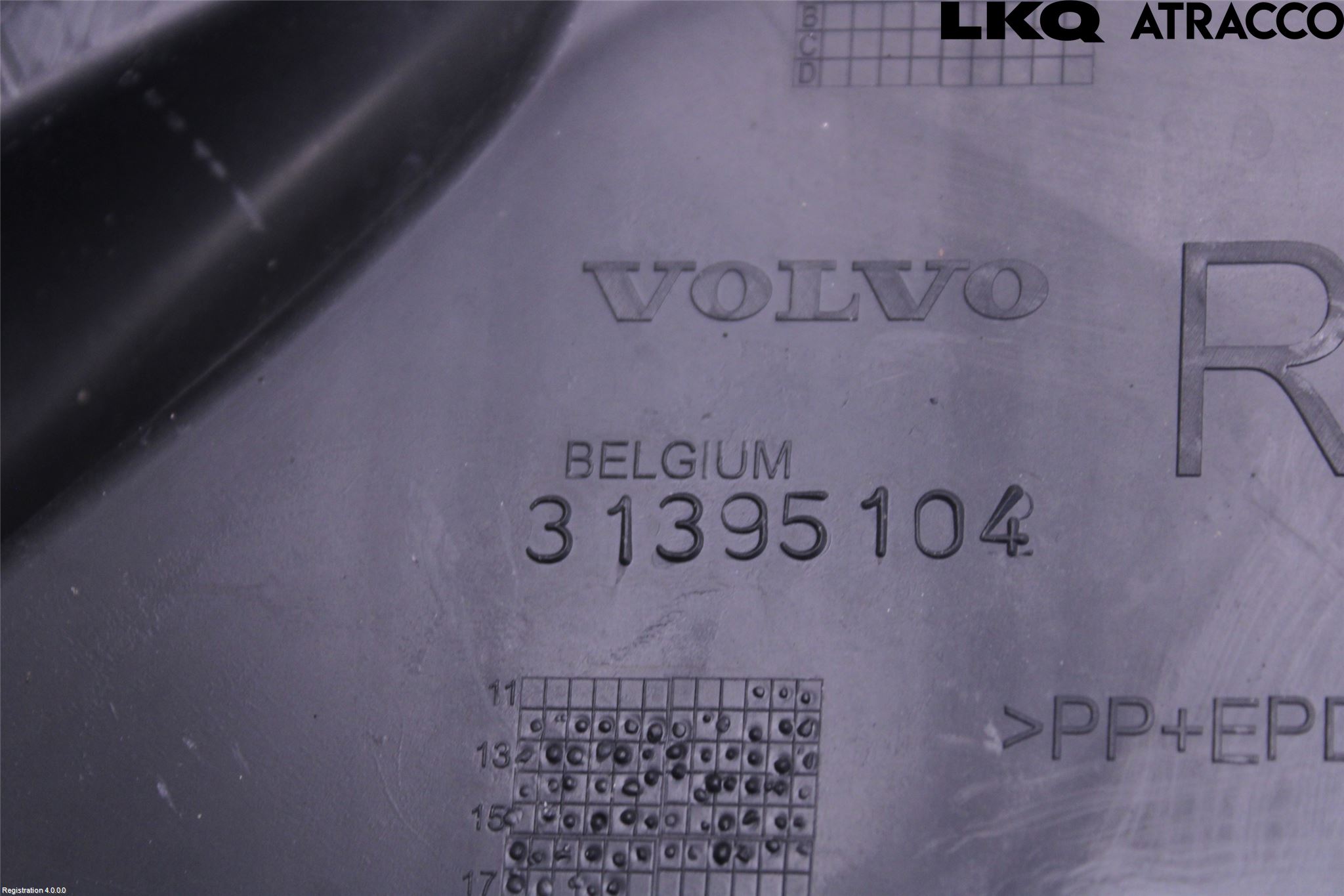Volvo V40 12-19 Støtfangerfeste Bak Høyre