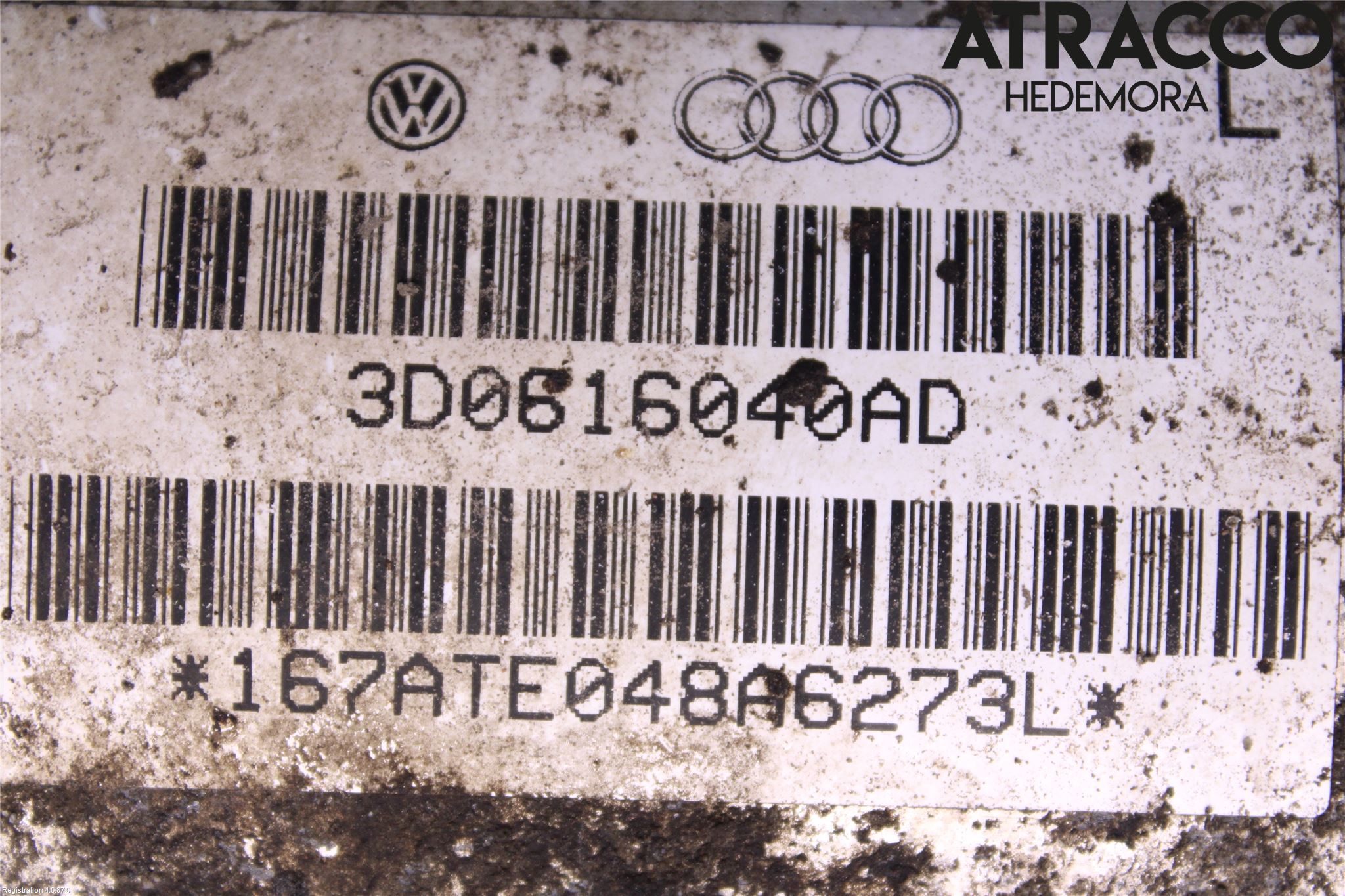 Volkswagen VW PHAETON Fjærbein Foran Høyre
