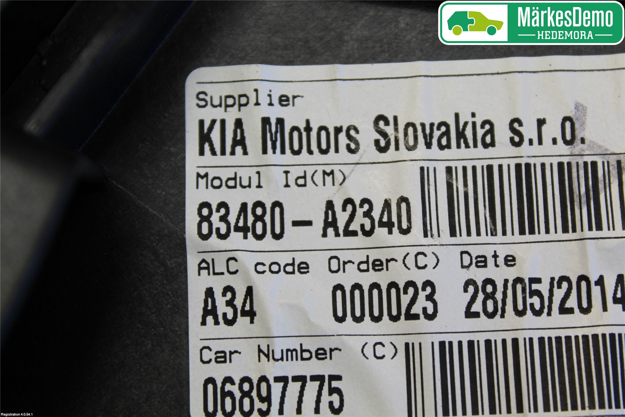 Kia CEED 12-18 Vindusheis El Komp