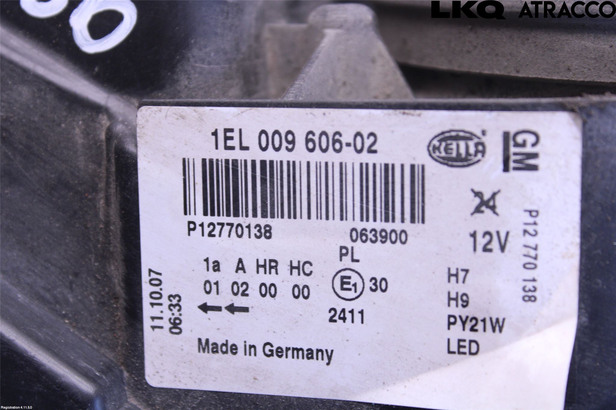 Saab 9-3 VER2/VER3 08-15 Frontlykt Høyre