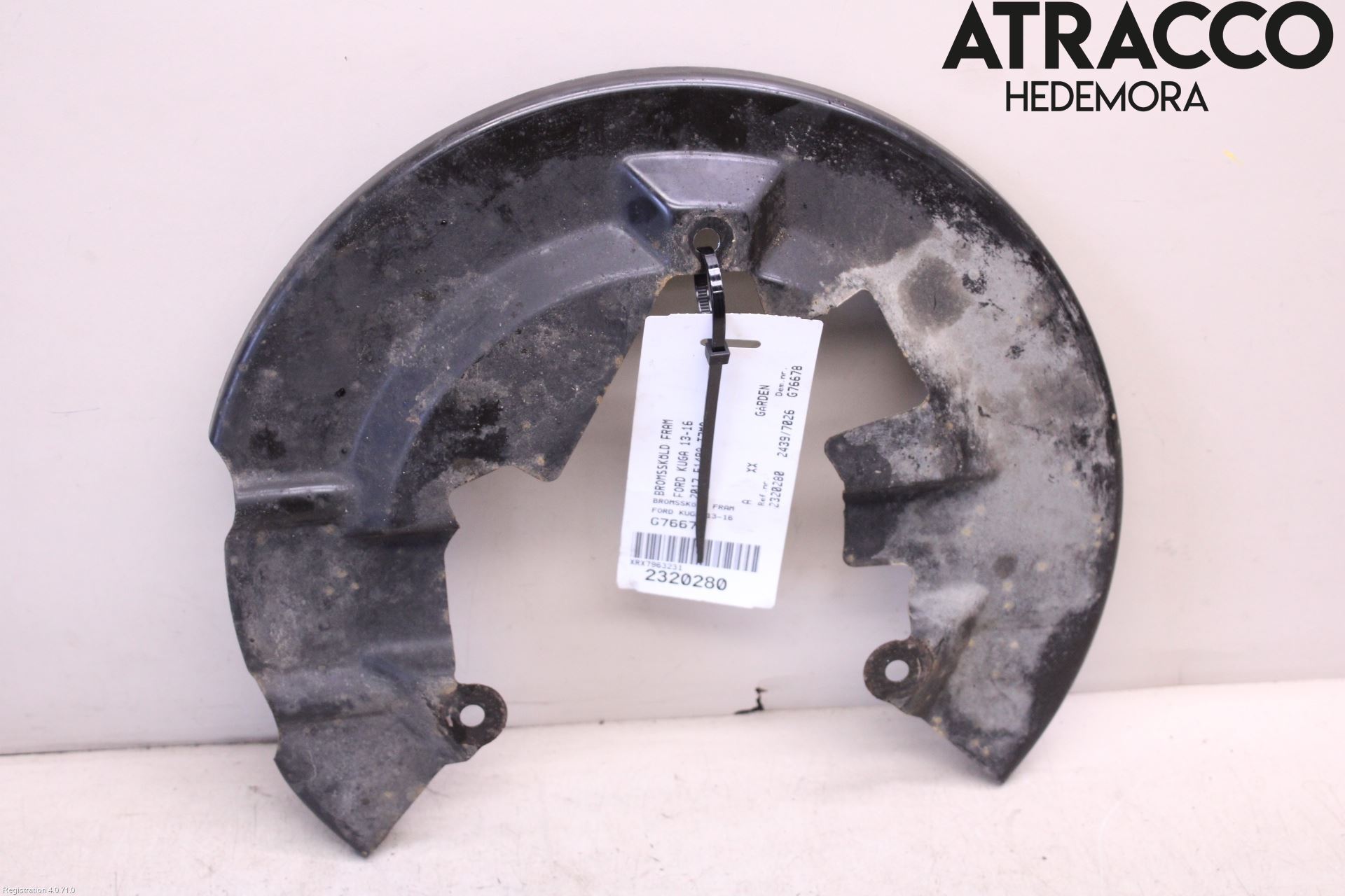 Ford KUGA 13-16 Bremseskjold Foran