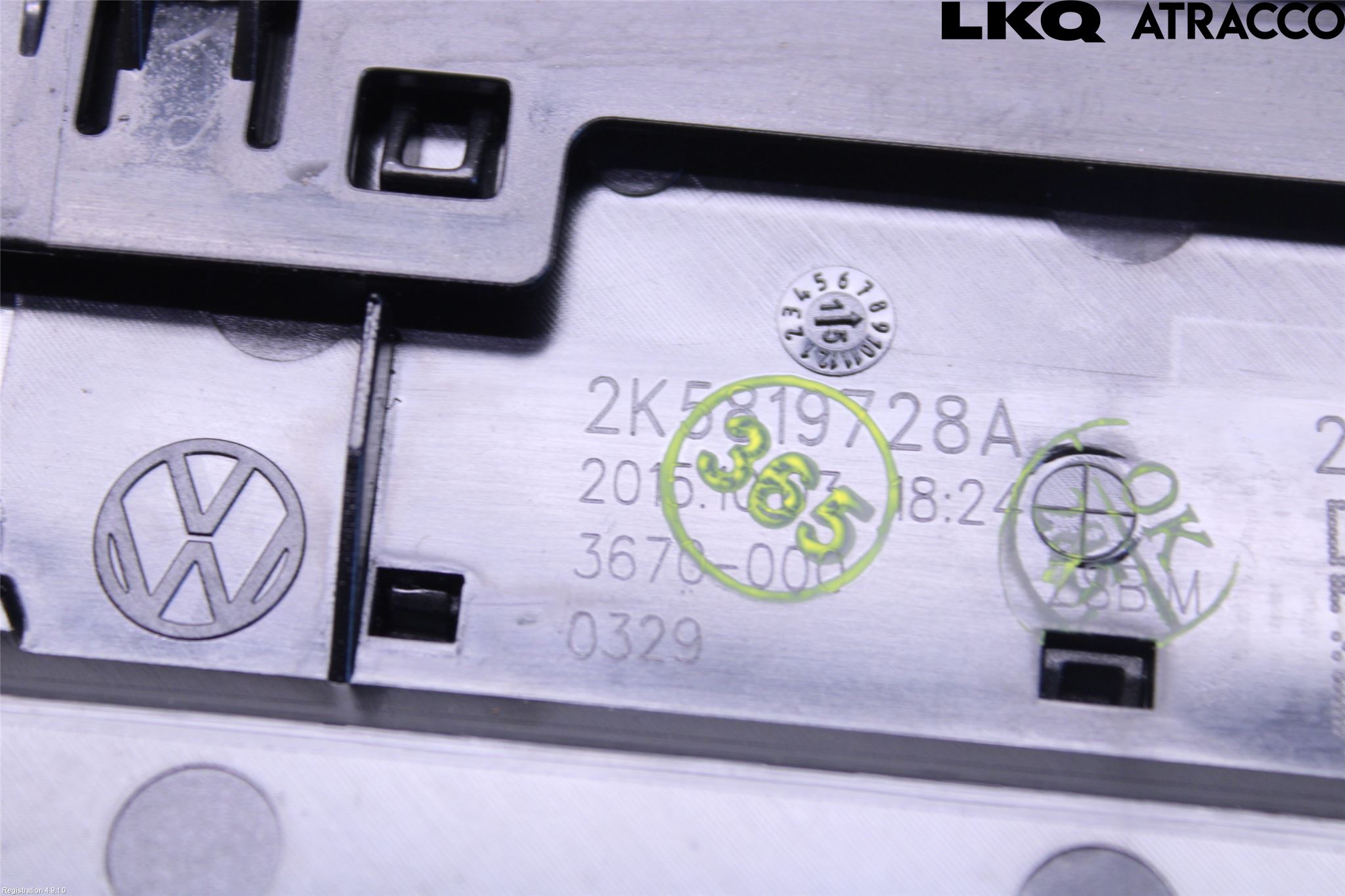 Volkswagen VW CADDY 16-20 Dashbord Kanal - Dyse