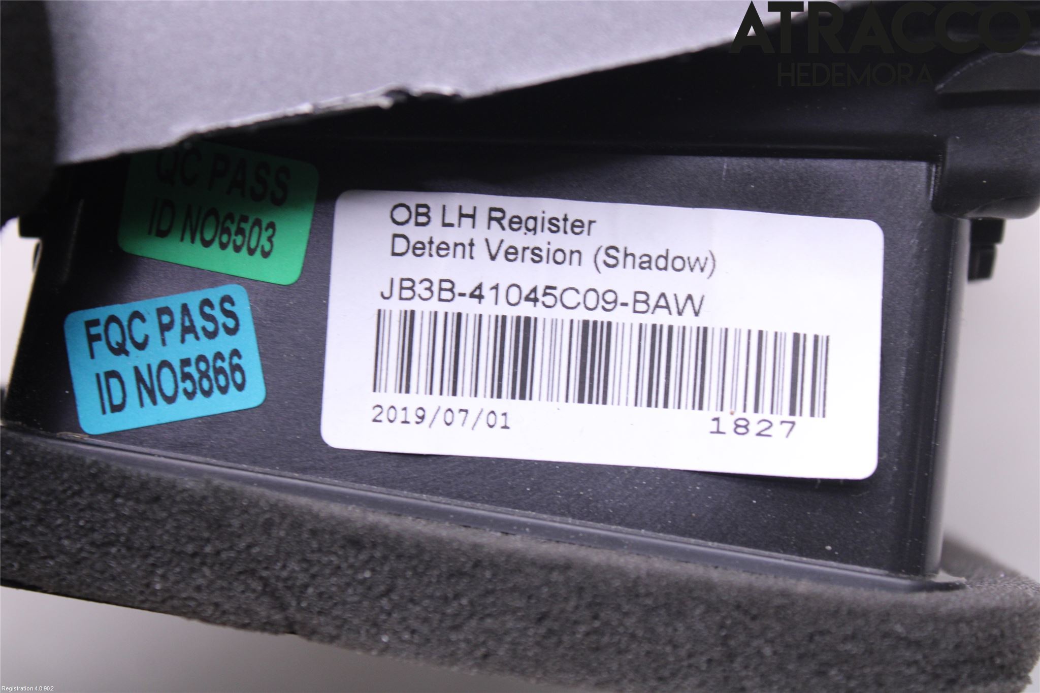 Ford RANGER EU 12-23 Dashbord Kanal - Dyse