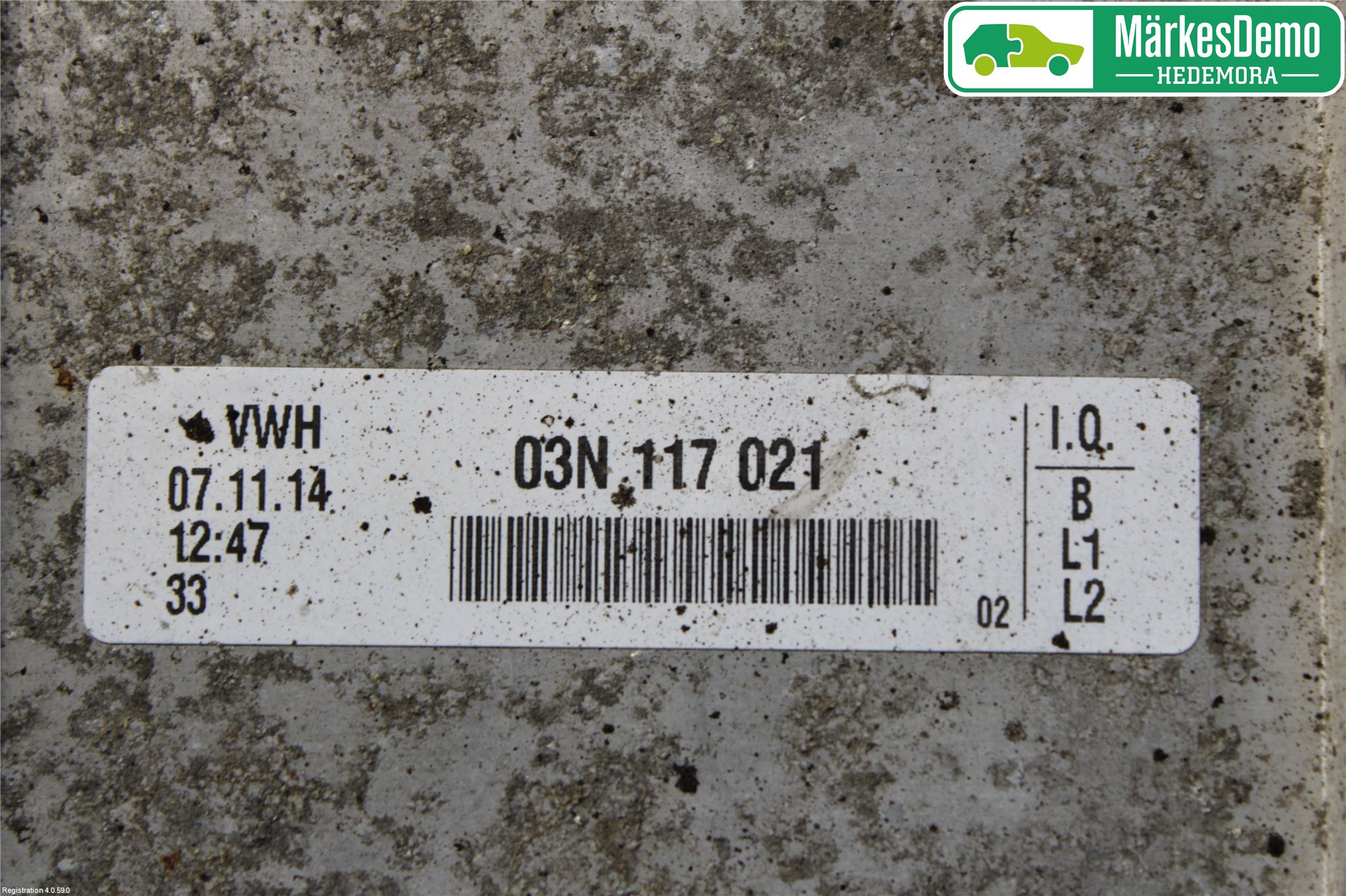 Audi A3/S3 8V 13-20 Radiator Oljekjøler Motor