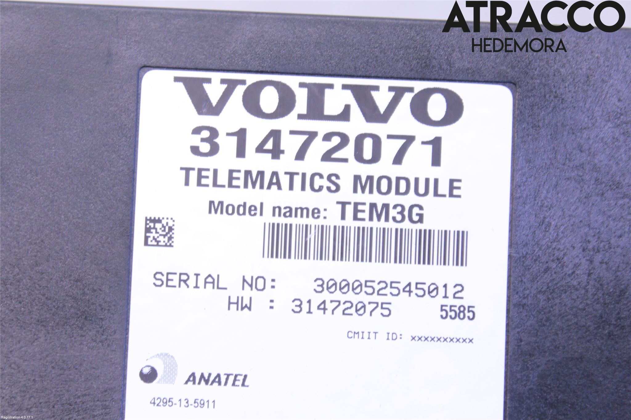 Volvo V70 14-16 Styreenhet Øvrig
