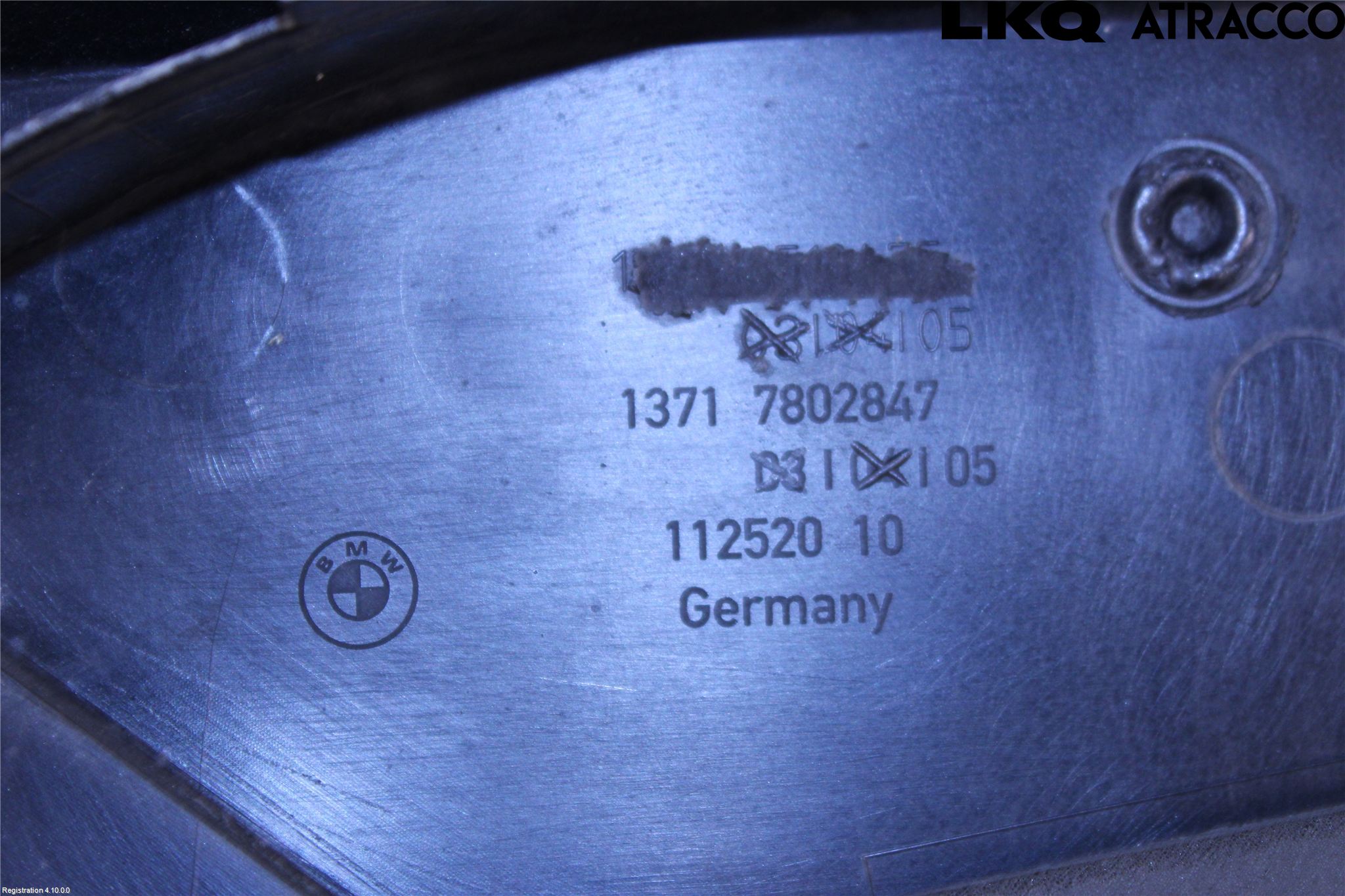 BMW 5 F10/F11/F18 09-17 Motor Deksel Over Motor
