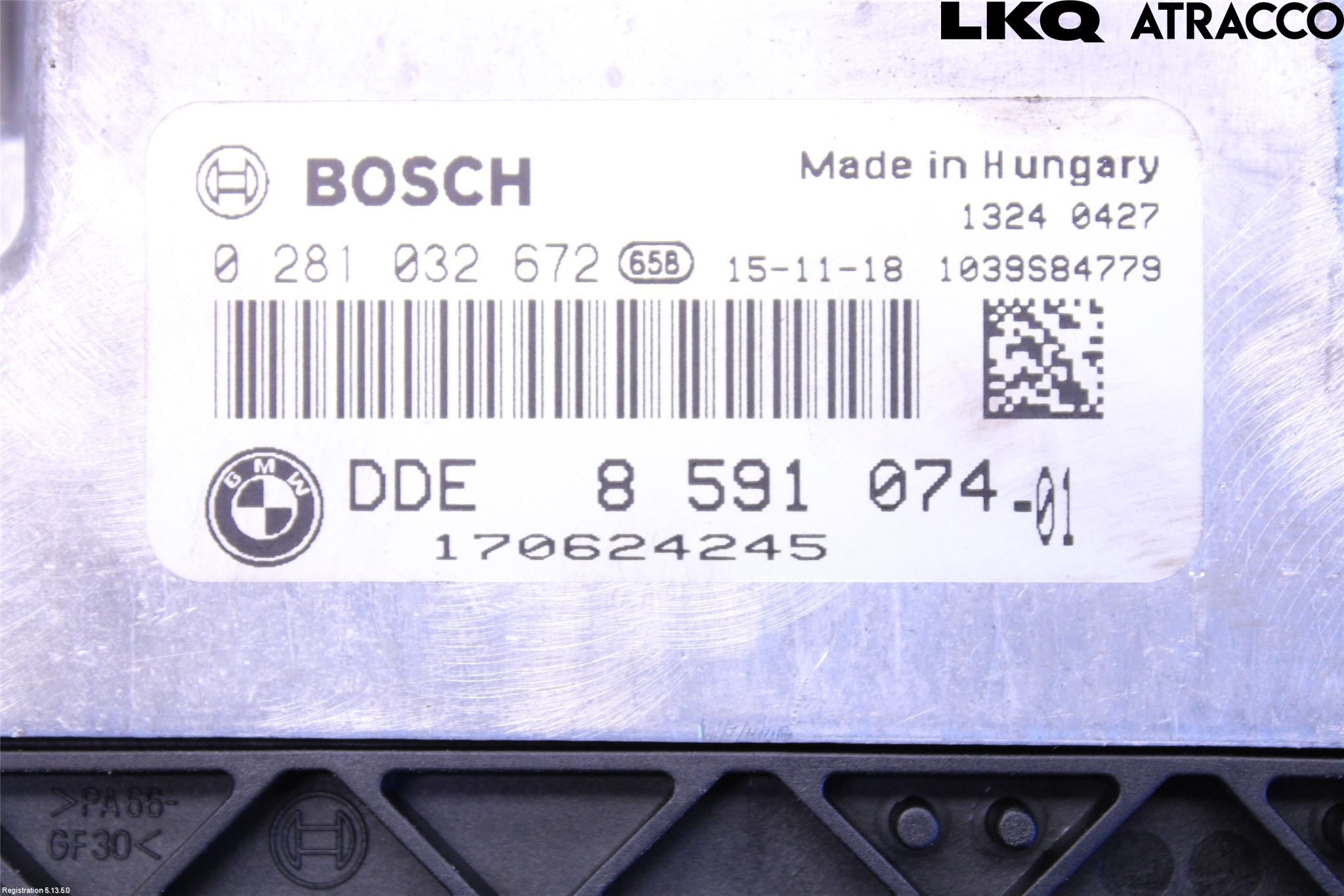 BMW 5 F10/F11/F18 09-17 Styreenhet Dieselpumpe
