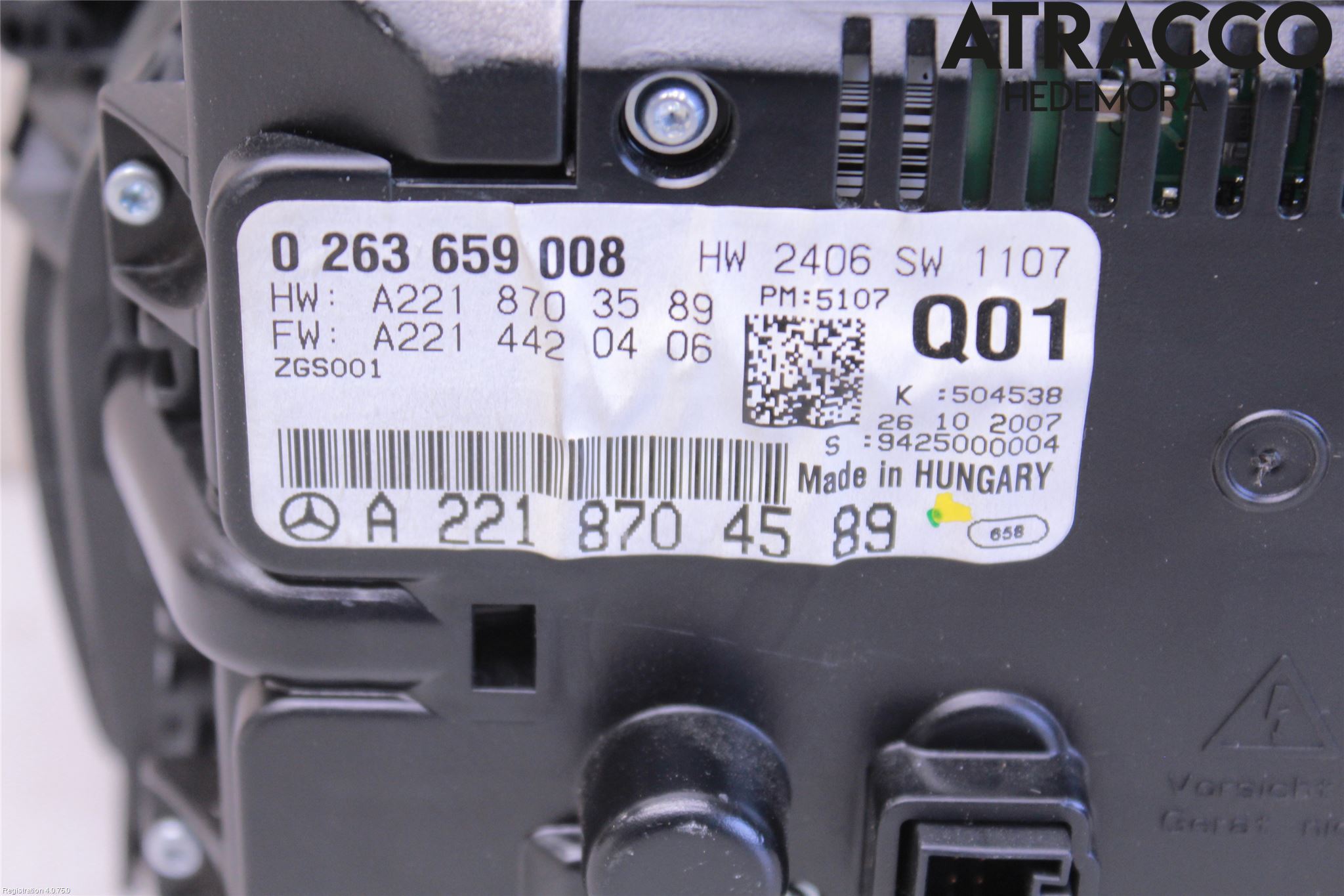 Mercedes-Benz MB S-KLASS (W221) 05-13 Stereo Radio Med Cd