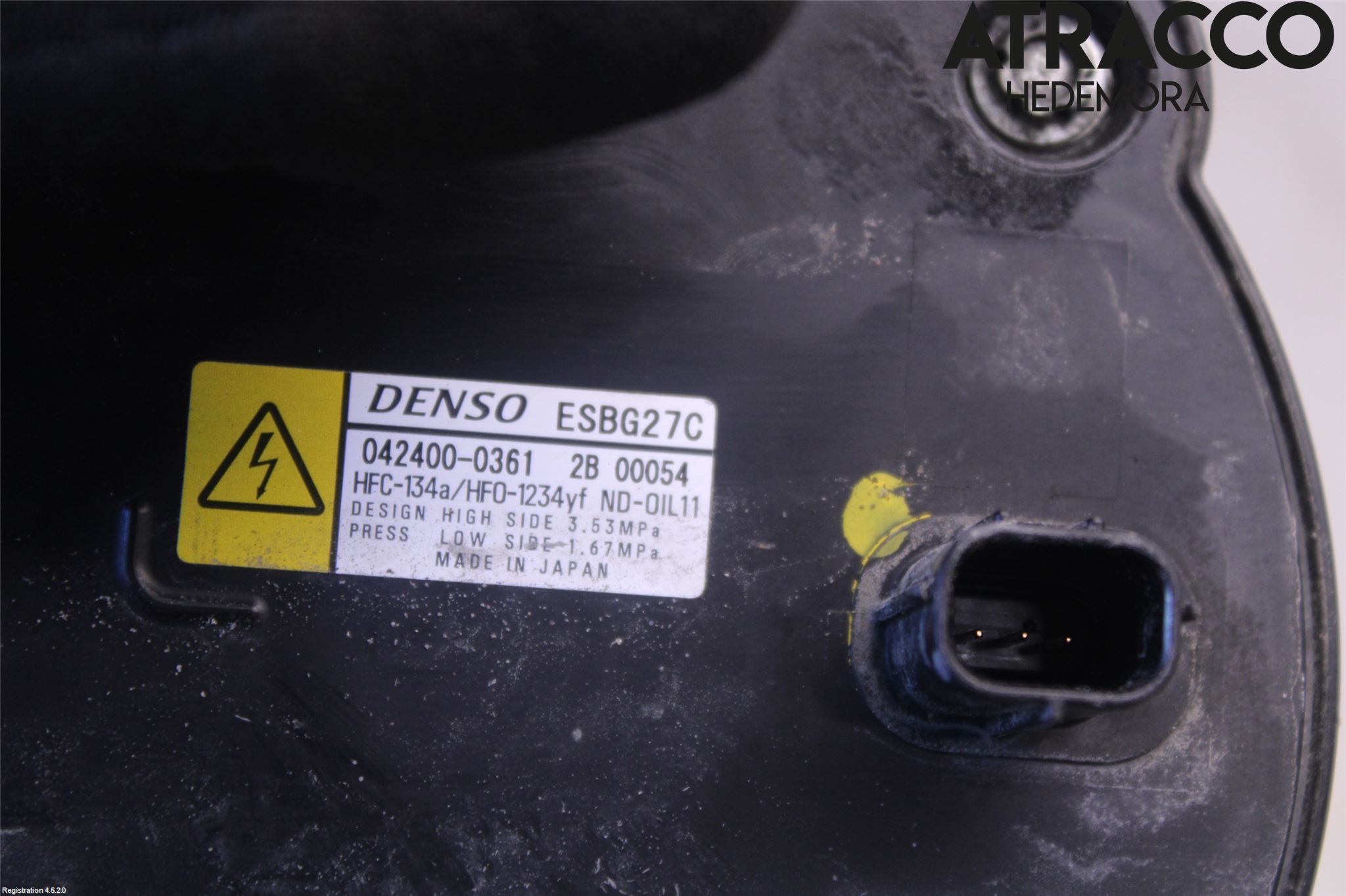 Toyota PRIUS (ZVW50) 16-21 Varme Ac Kompressor