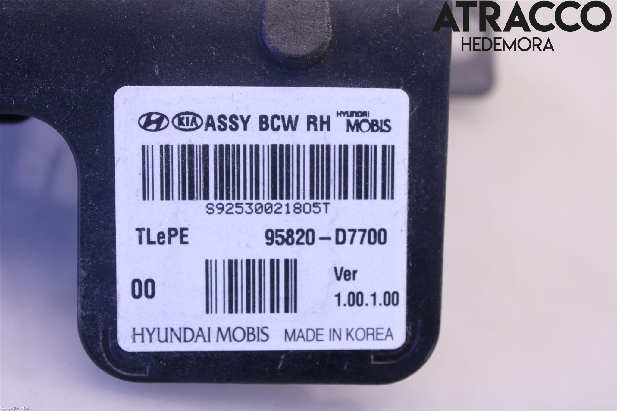 Hyundai TUCSON 05- Sensor Kollisjonsbeskyttelse