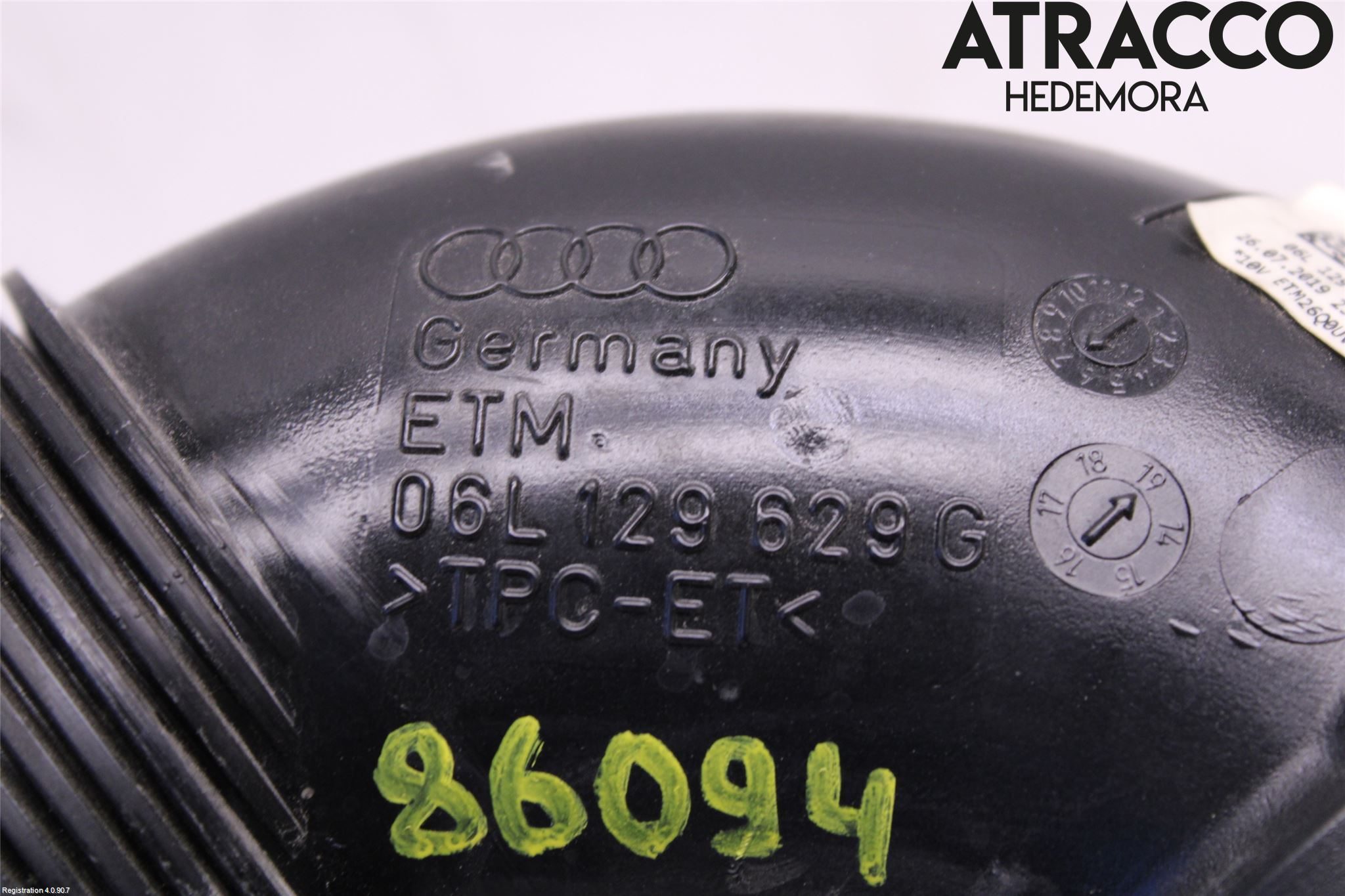 Audi A4 ALLROAD 17- Inns Gummibelg - Slange
