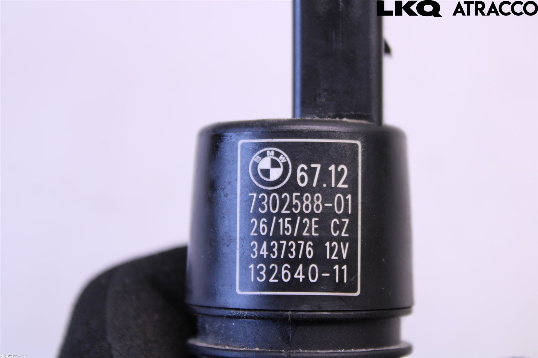BMW 3 F30/F31/F80 12-19 Spylerpumpe Bakluke