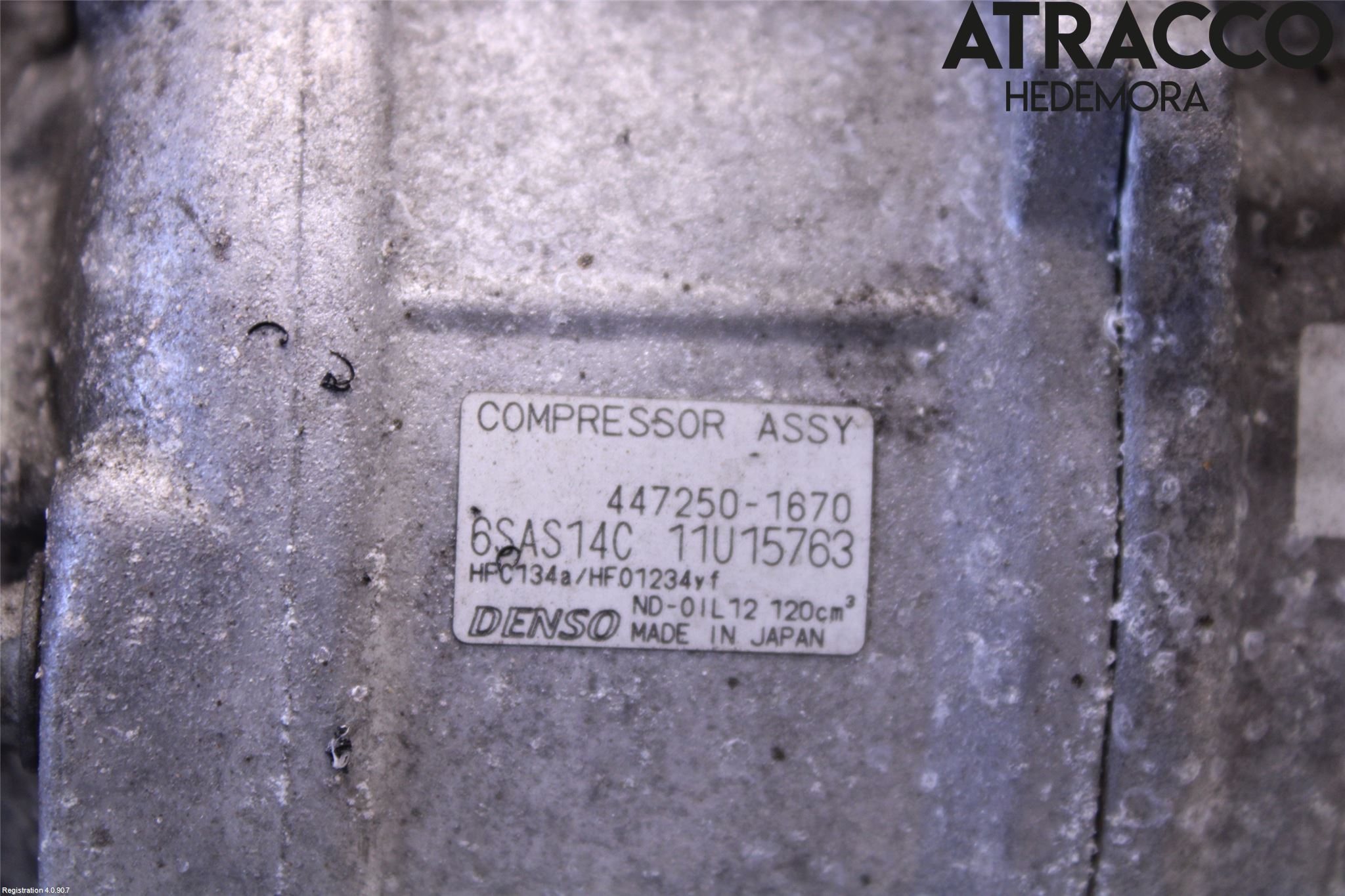 Mercedes-Benz MB A-KLASS (W176) 13-18 Varme Ac Kompressor