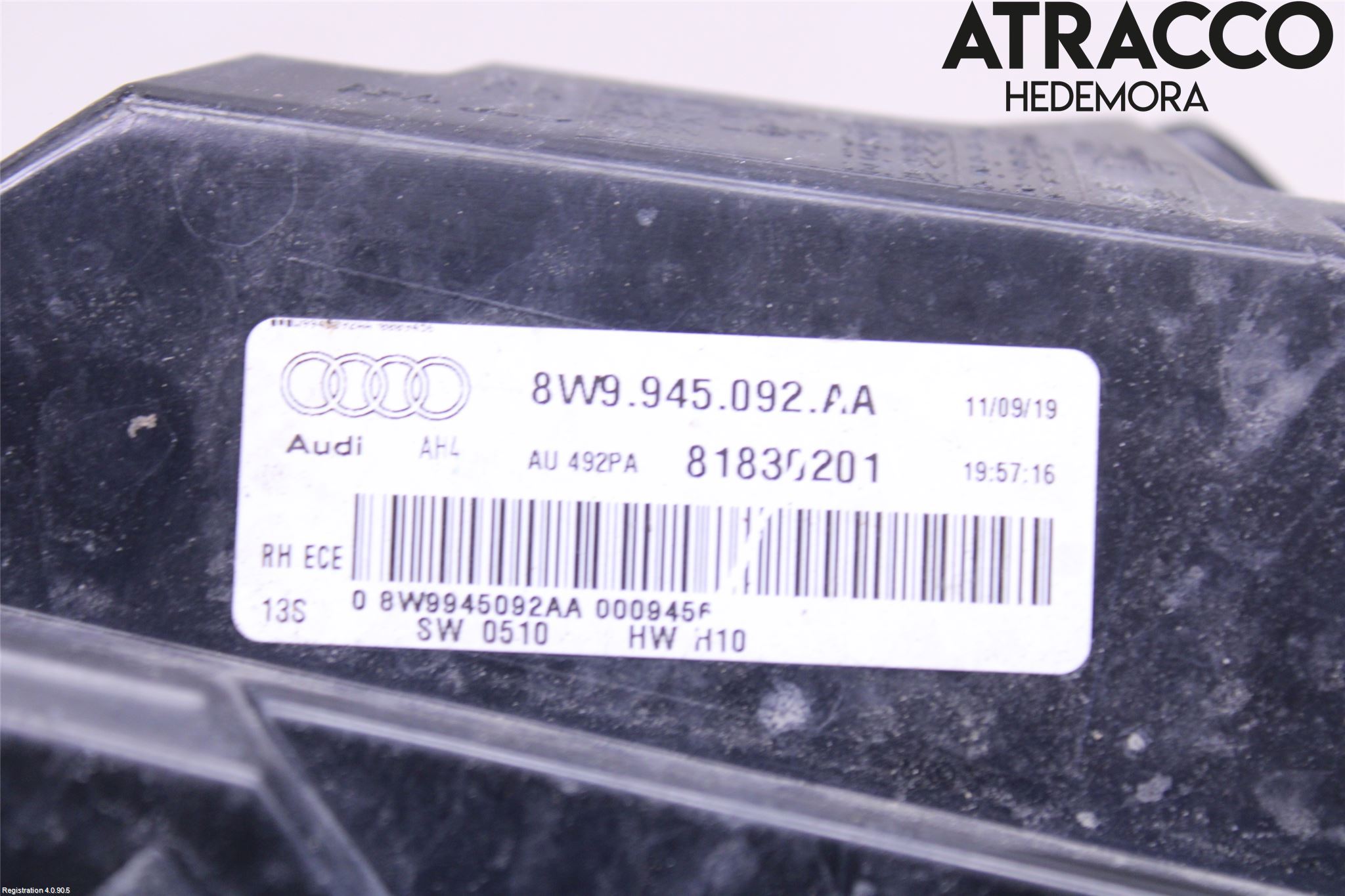 Audi A4 ALLROAD 17- Baklykt Høyre
