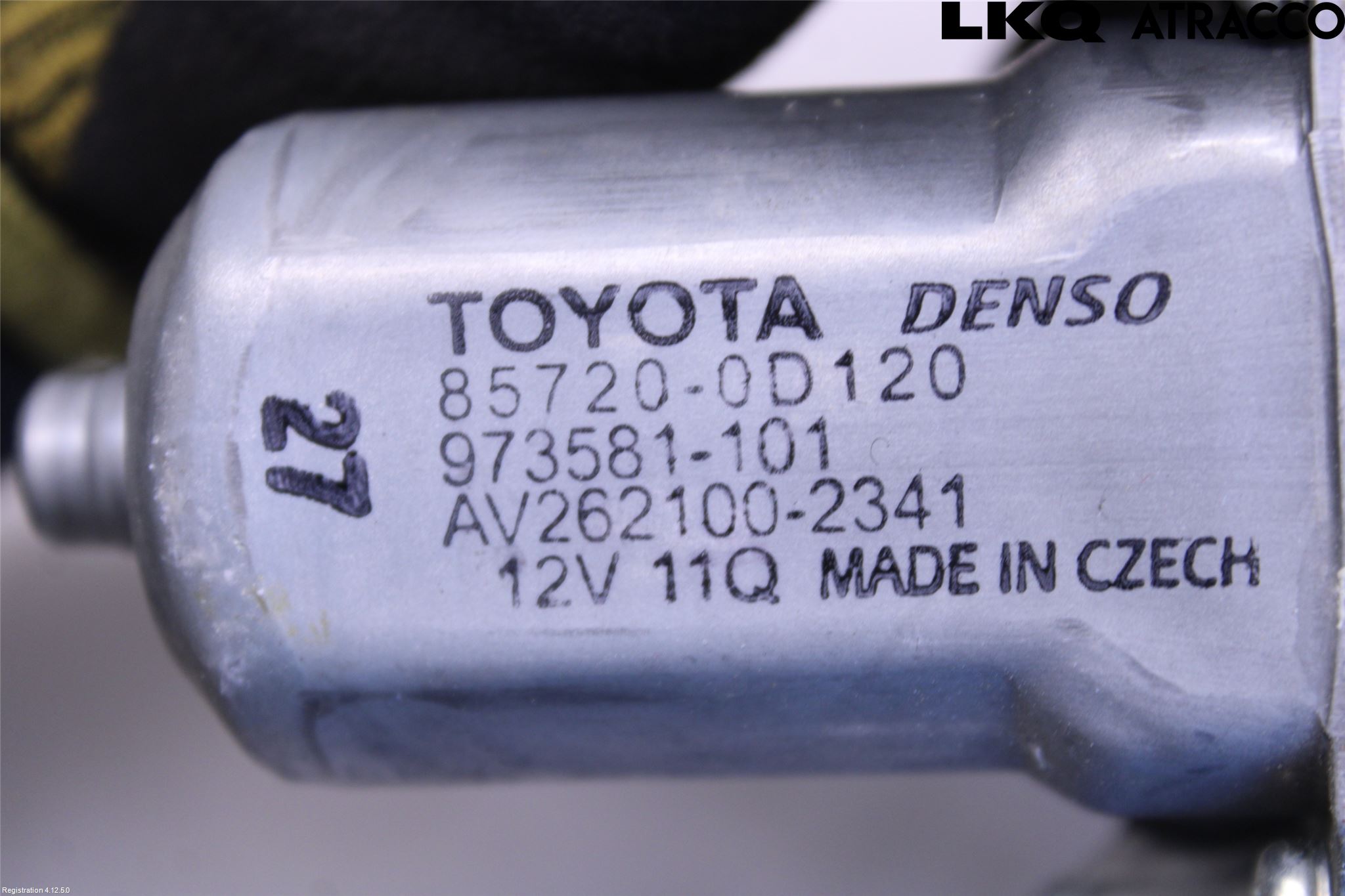 Toyota YARIS XP130 12-14 Vindusheis El Komp