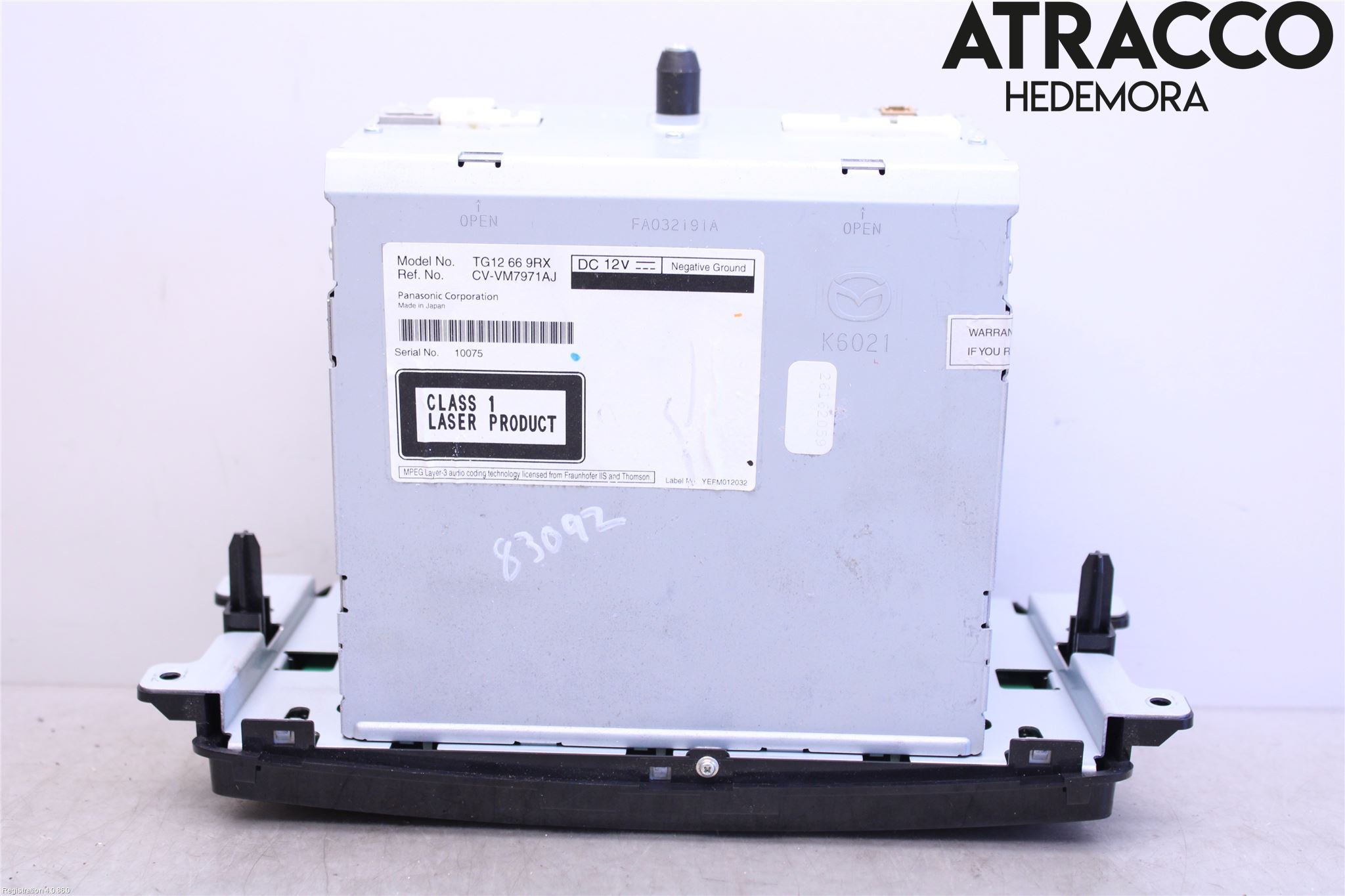 Mazda CX-9 Stereo Radio Med Cd