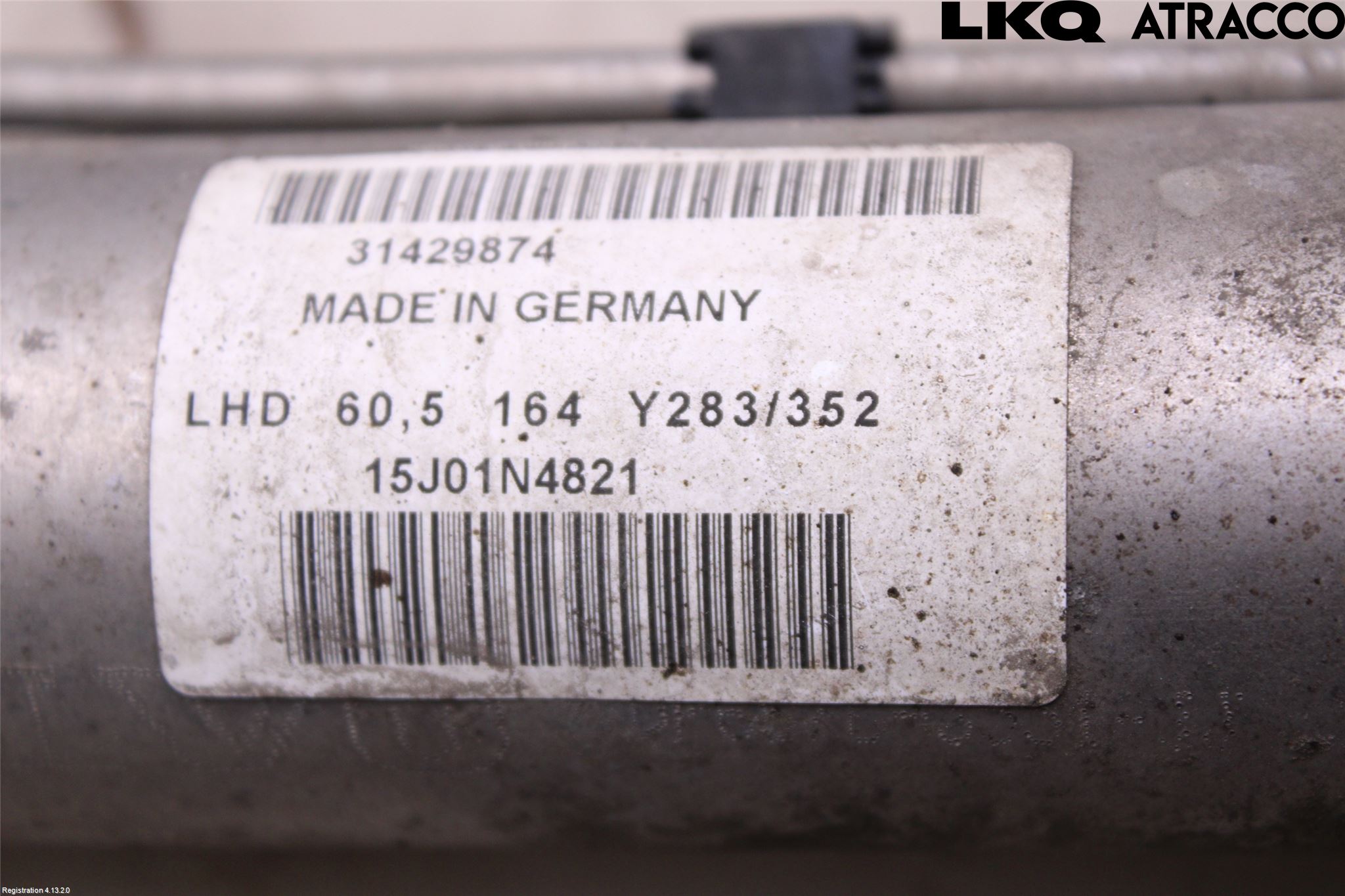 Volvo V60 CROSS COUNTRY 16-18 Servo Snekke - Tannstang