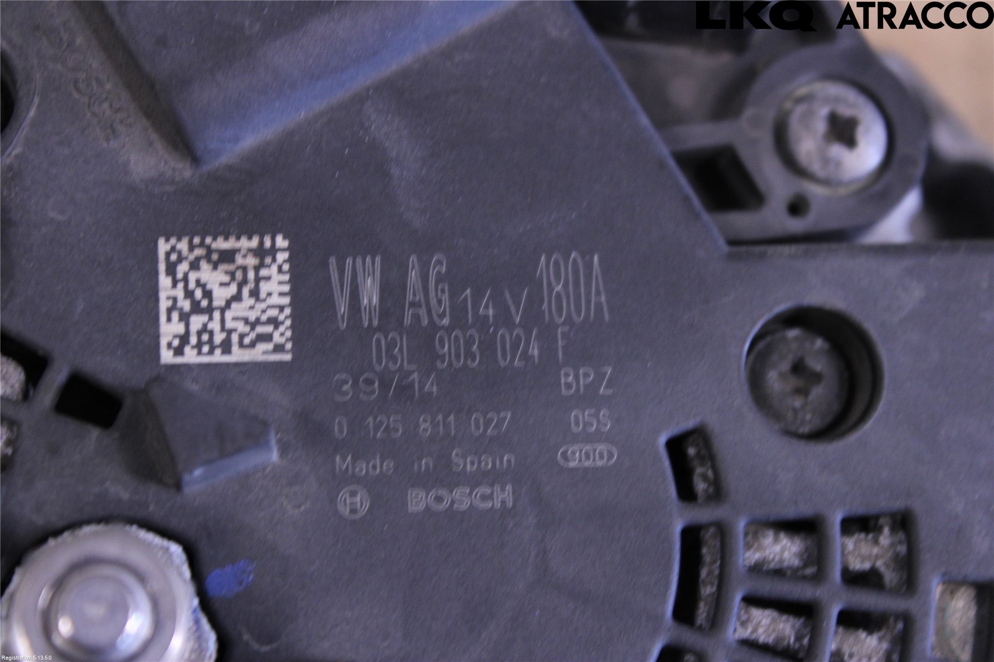 Volkswagen VW PASSAT 11-14 Dynamo