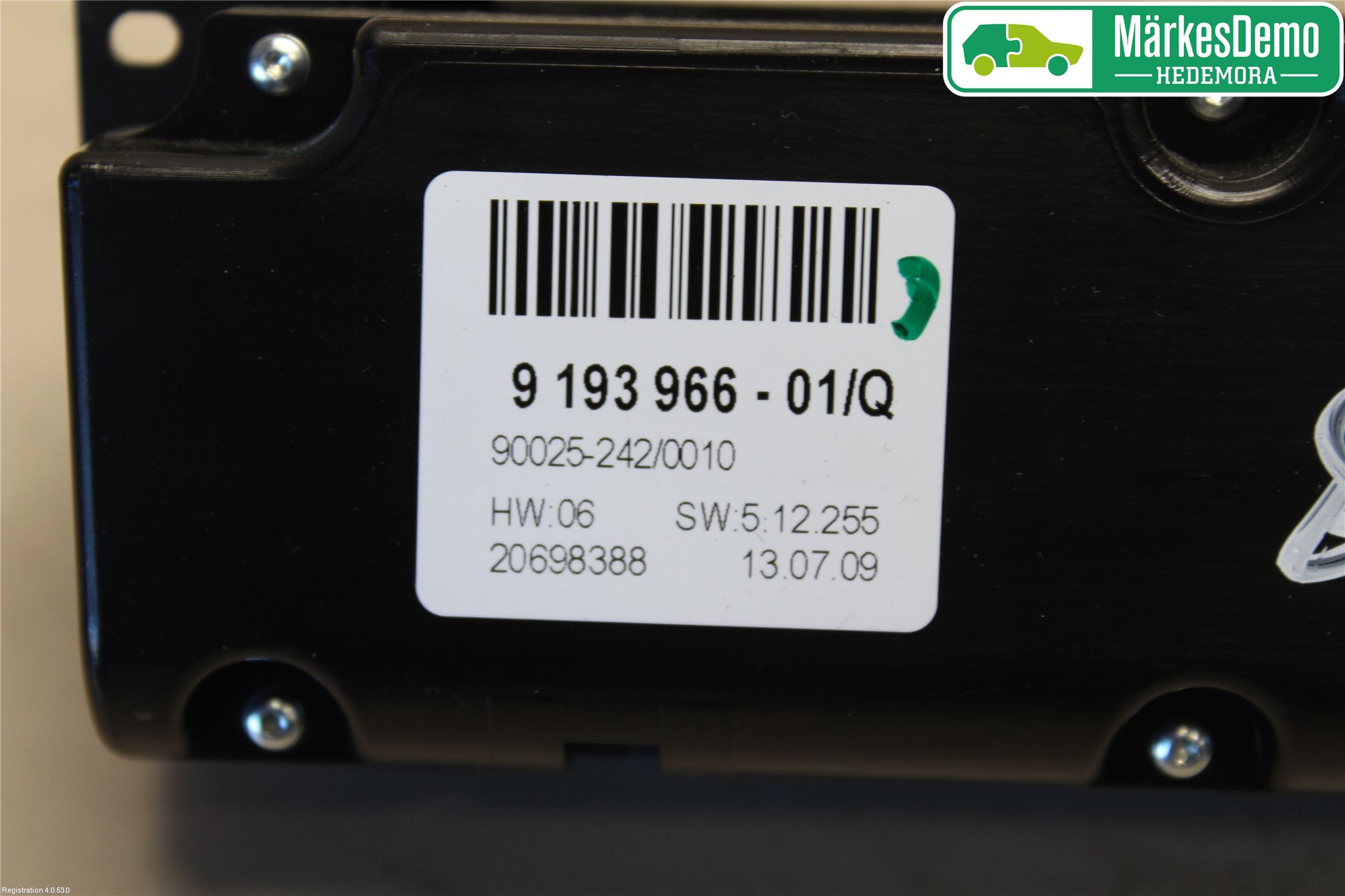 BMW X5 E70 07-13 Varme Ac Betjening-Display