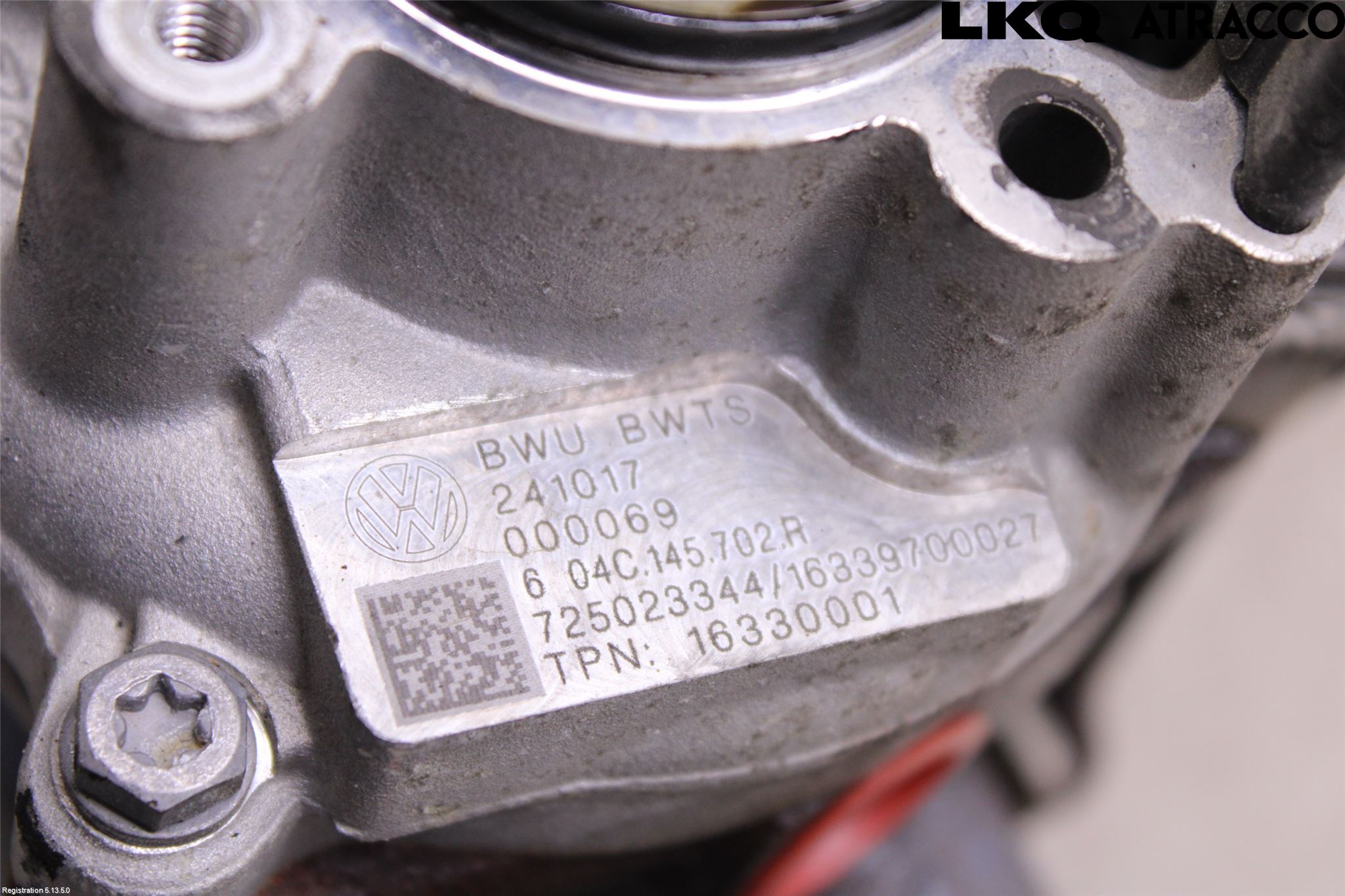 Volkswagen VW GOLF / E-GOLF VII 13-20 Turboaggregat