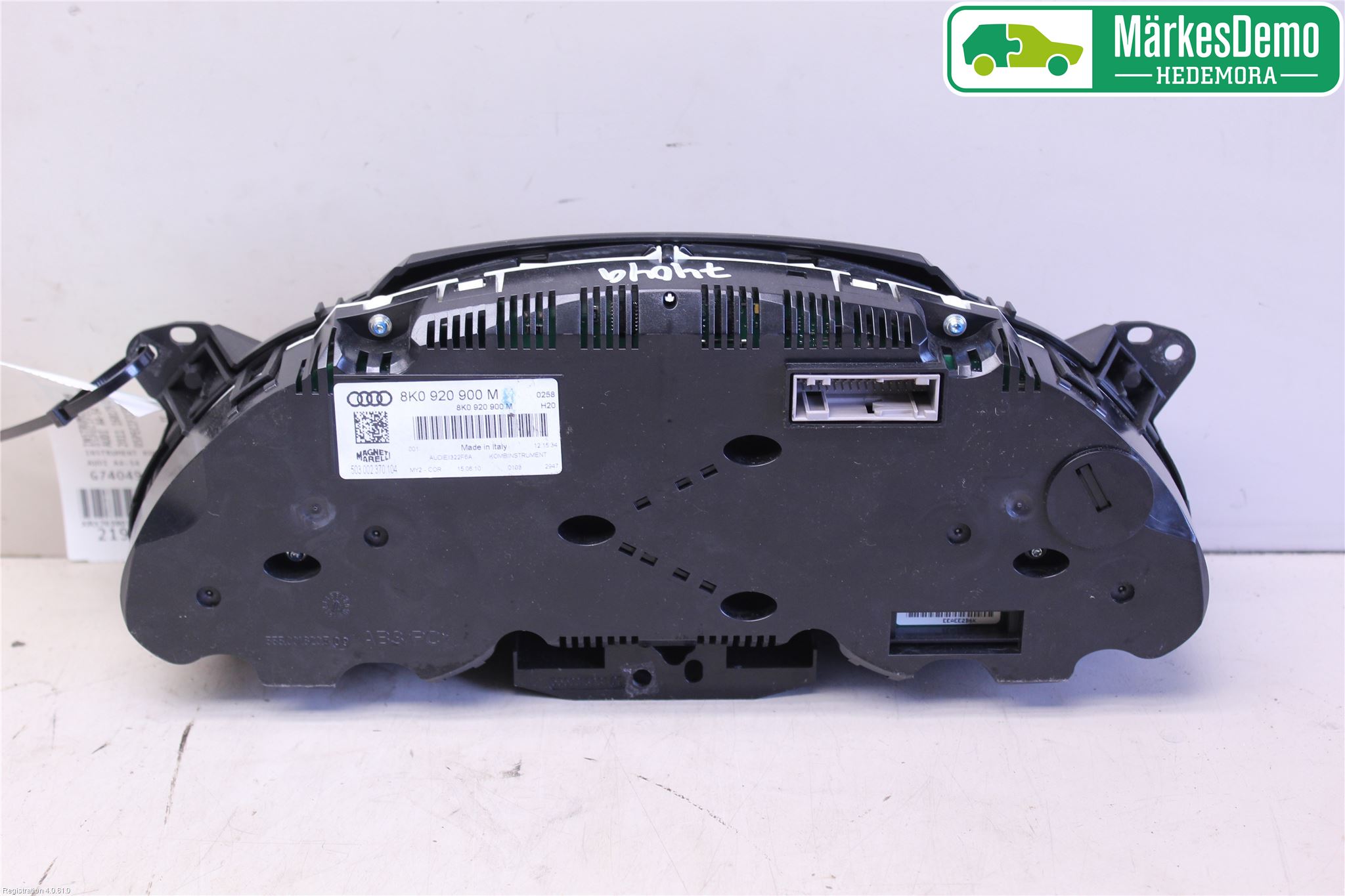 Audi A4/S4 08-11 Instr Kombinert