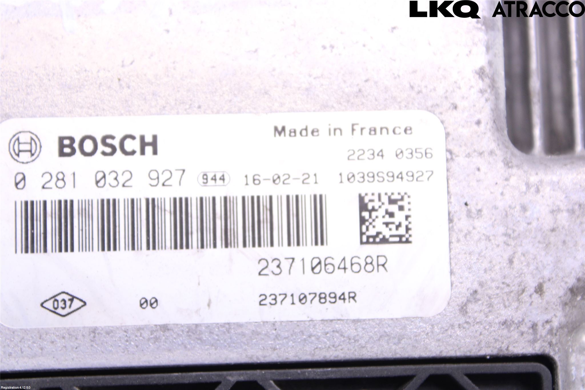 Renault TALISMAN 16-20 Styreenhet Dieselpumpe
