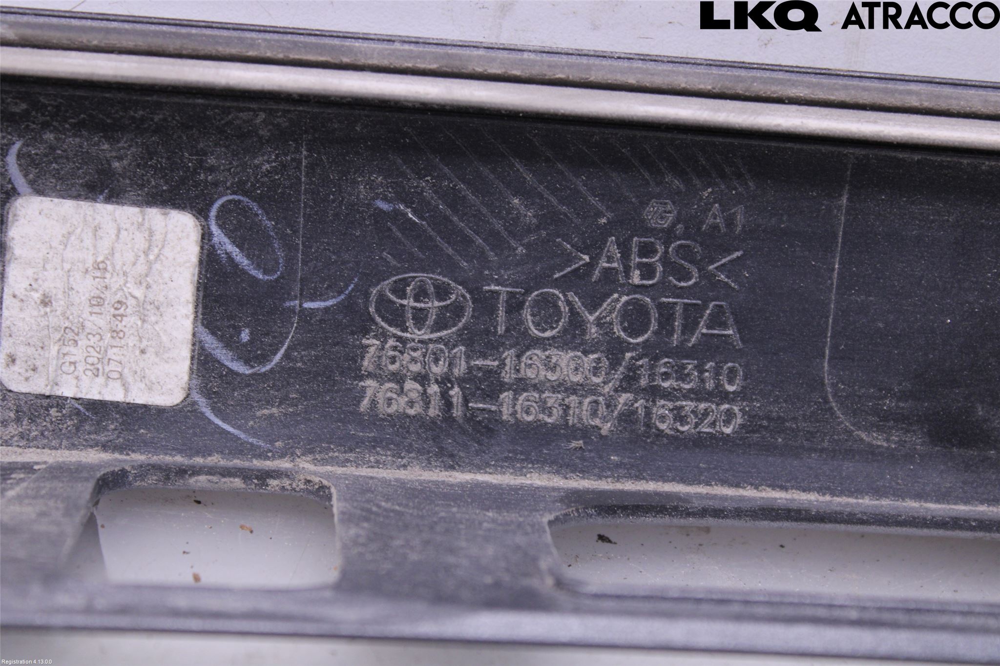 Toyota COROLLA CROSS XG10 22- List Bak-Bakluke