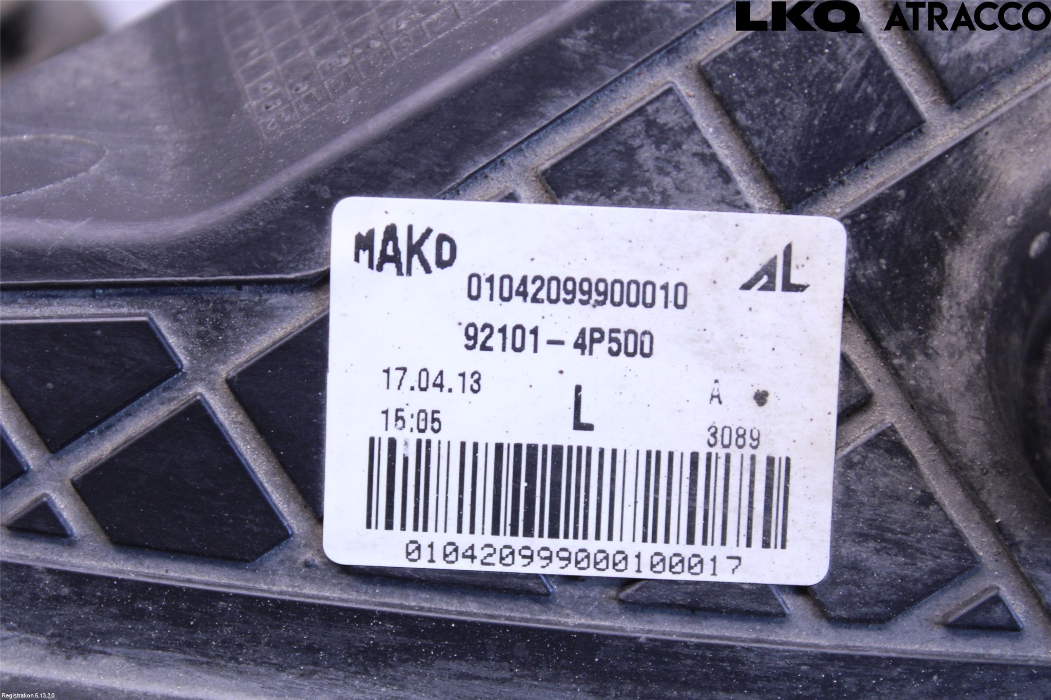 Hyundai i20 PB 09-14 Frontlykt Venstre