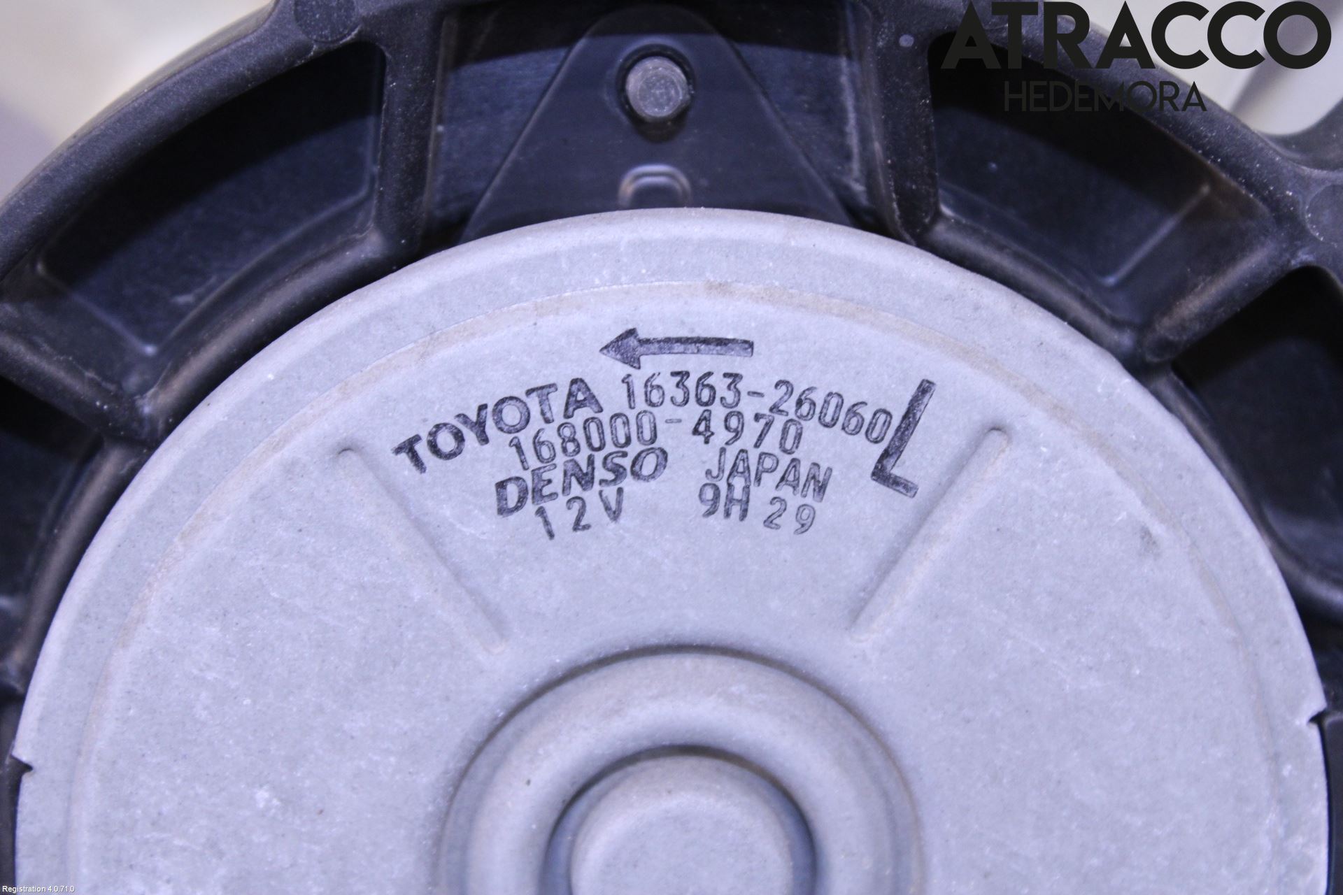 Lexus IS 220d/250/350 06-13 Kjølevifte Elektrisk