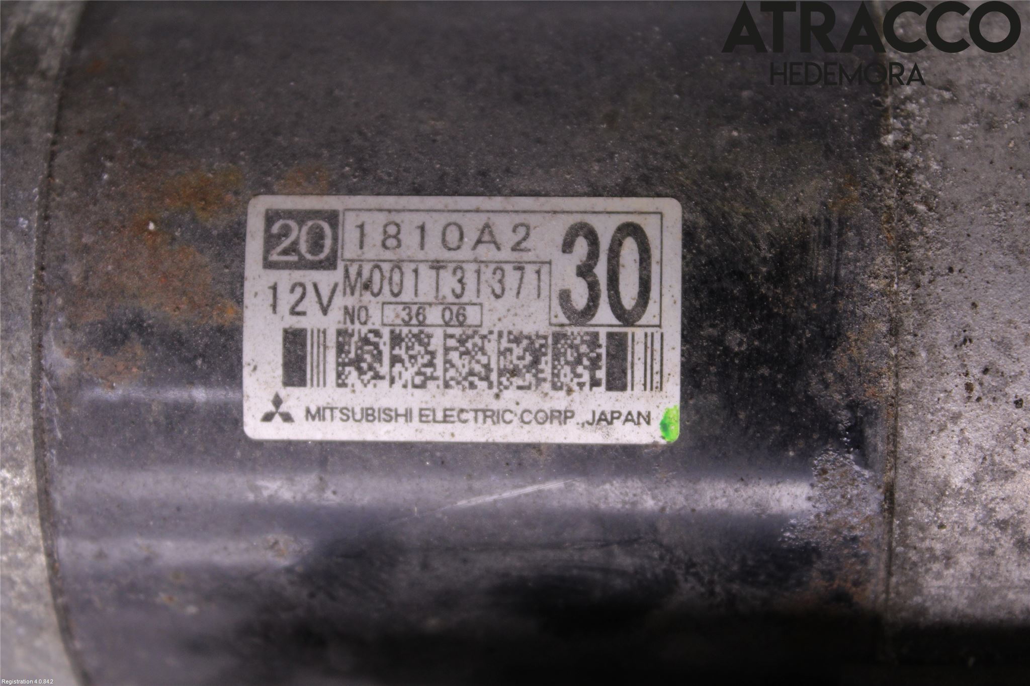 Mitsubishi ASX 10-22 Startmotor Diesel